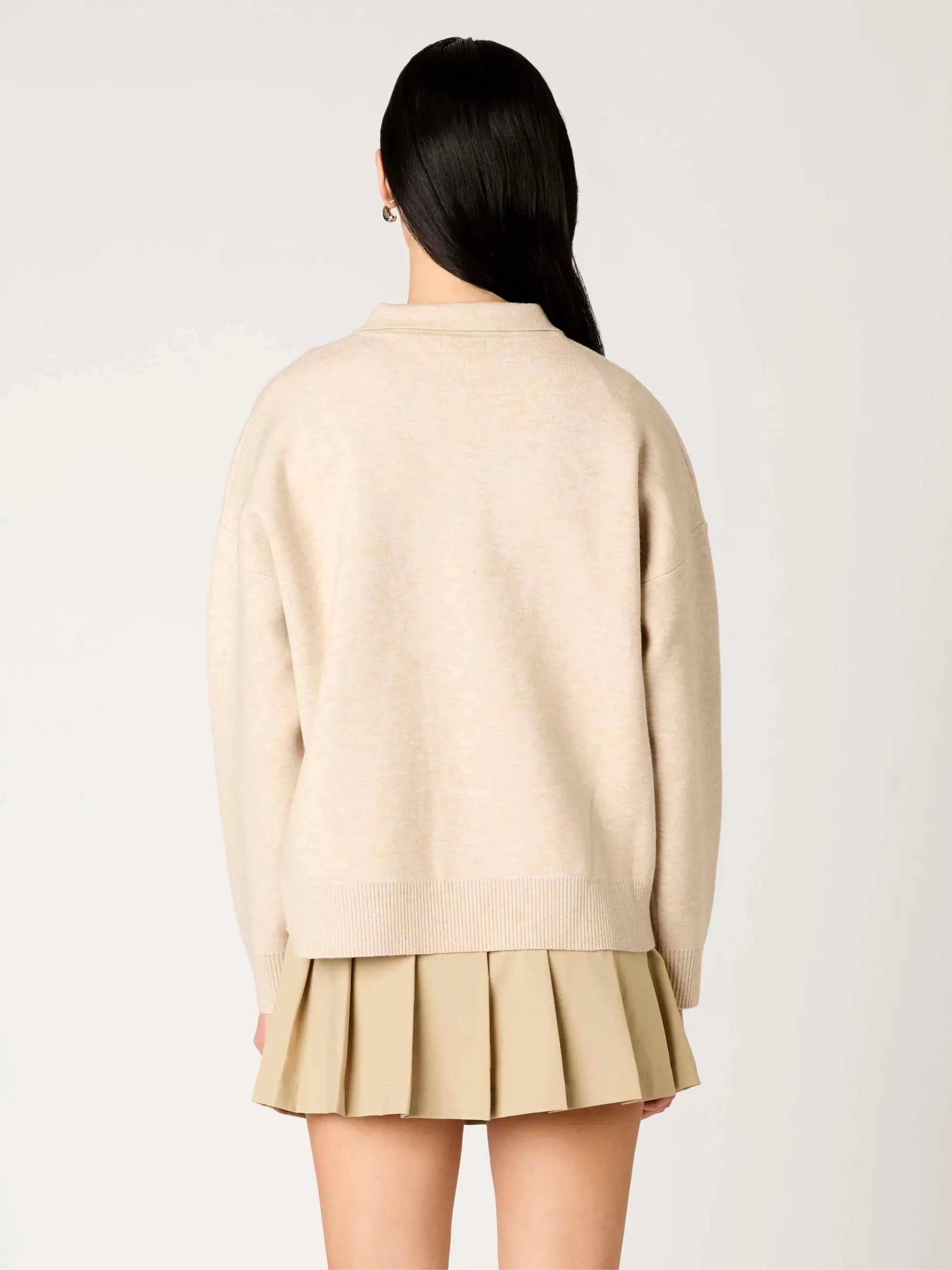 Marlowe Sweater | Oat sold by CoutuKitsch product image thumbnail 3