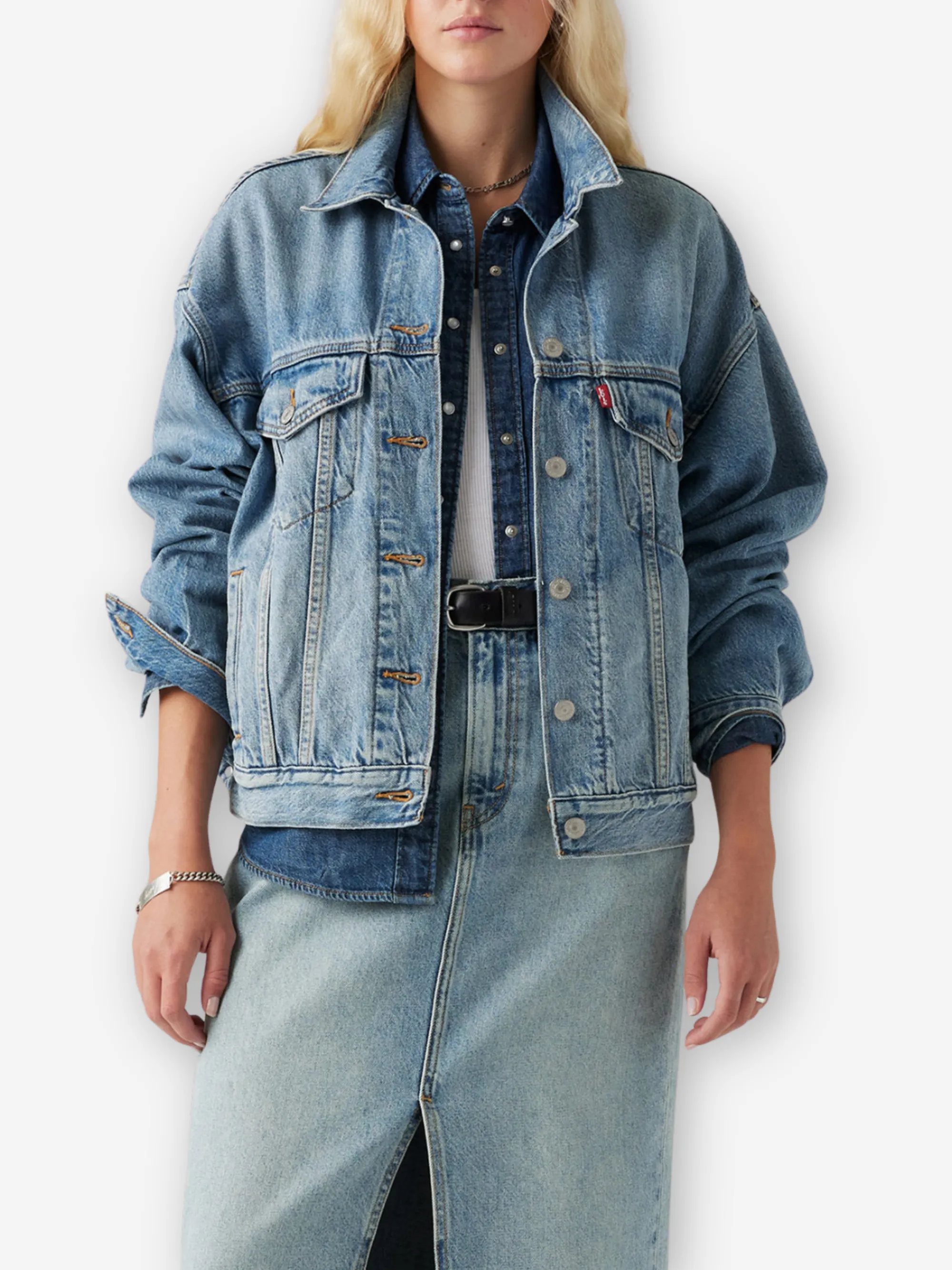 '90s Trucker Jacket Soft As Butter sold by CoutuKitsch