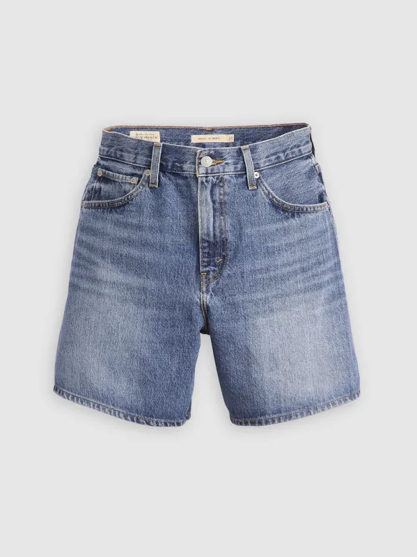 High Rise Baggy Short Worn Memory made by Levi's