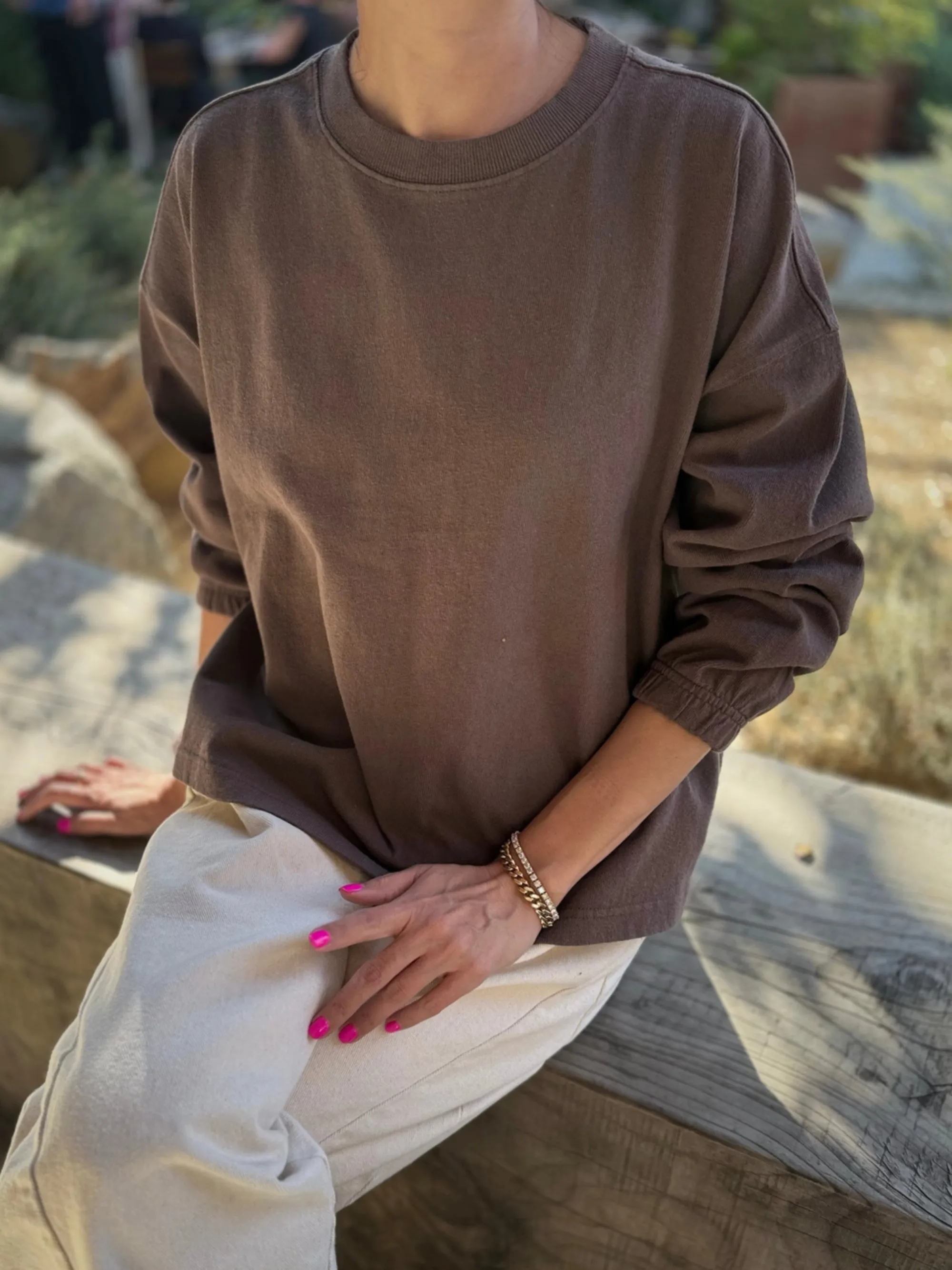 Naturelle Tee Chocolate sold by CoutuKitsch product image thumbnail 2