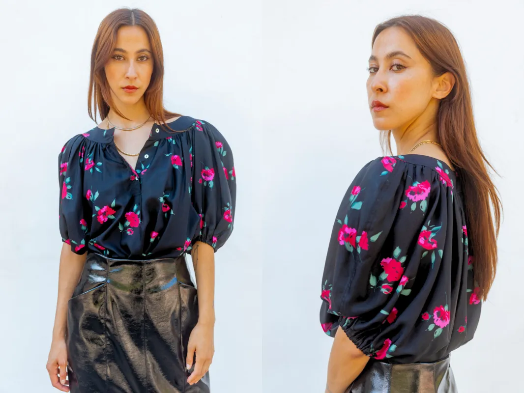 Balloon Sleeve Blouse sold by Horses Atelier