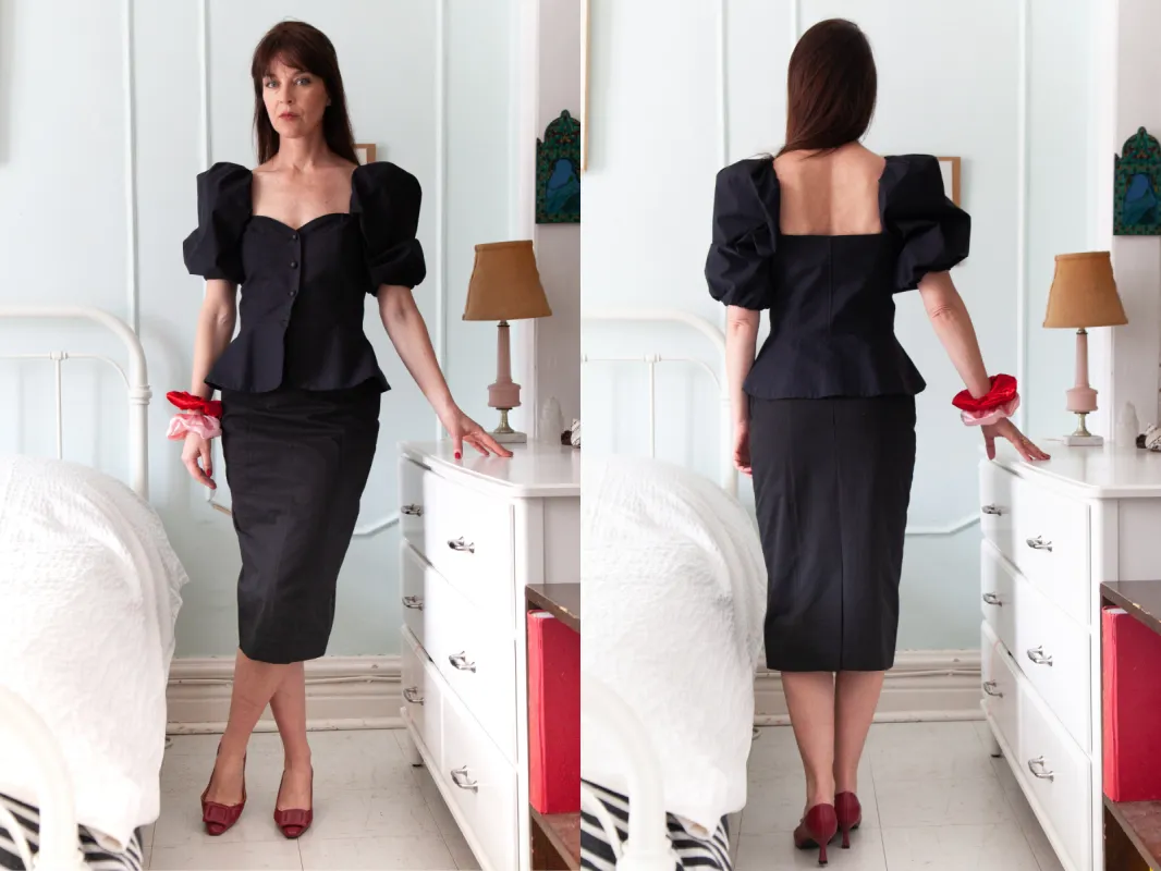 Valentina Pencil Skirt sold by Horses Atelier