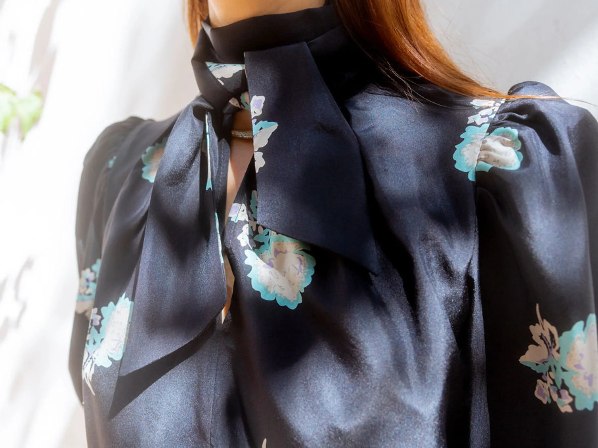 Anjelica Tie Blouse sold by Horses Atelier product image thumbnail 2