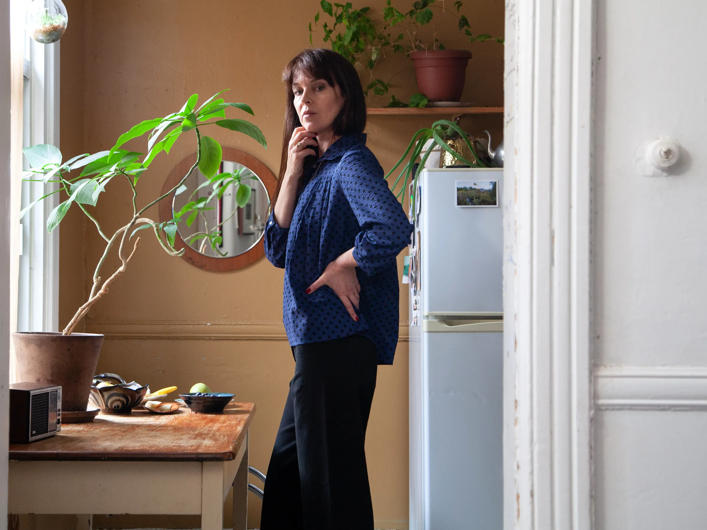 High-Collar Blouse sold by Horses Atelier product image thumbnail 3