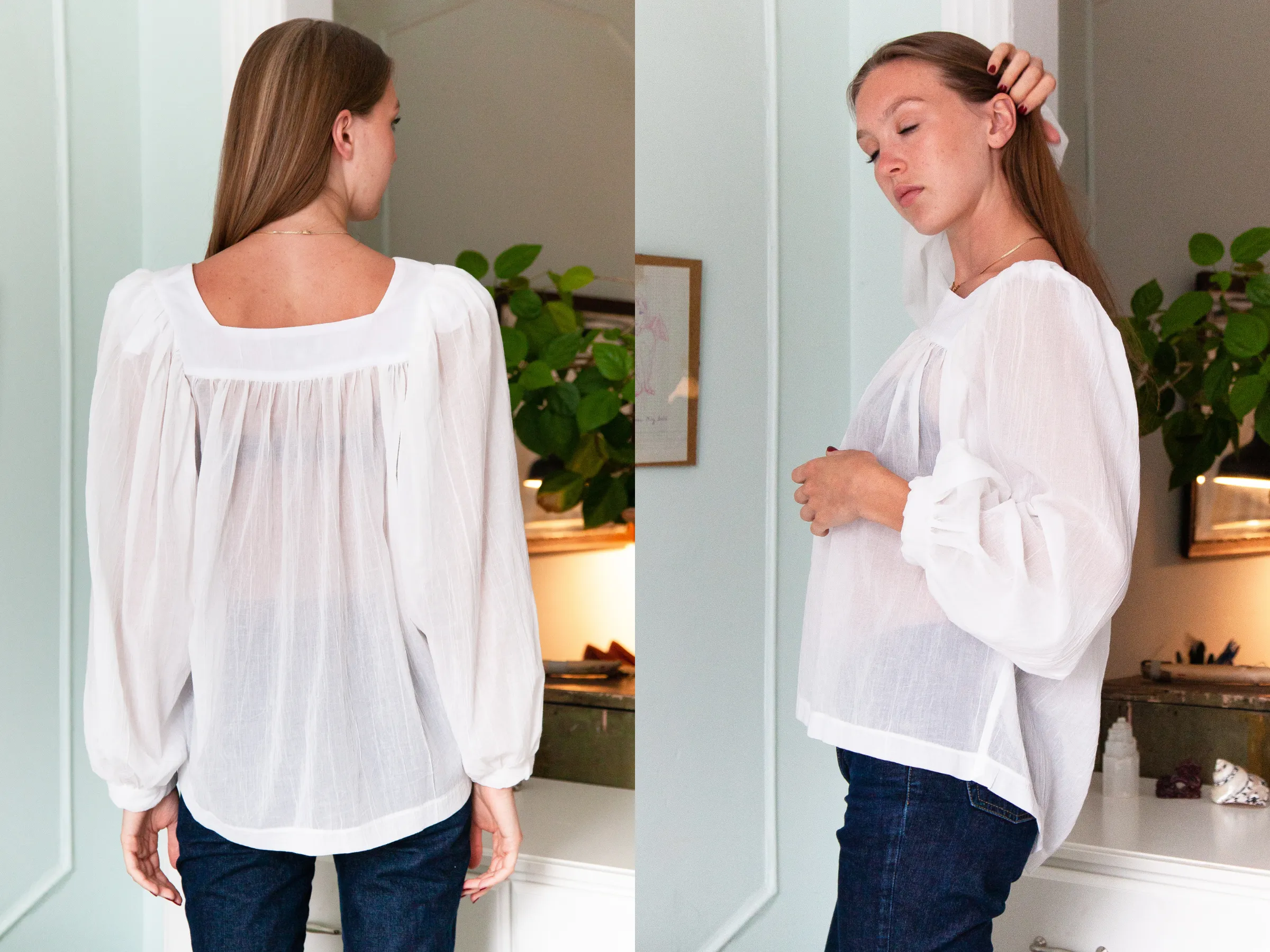Bianca Blouse sold by Horses Atelier product image thumbnail 3