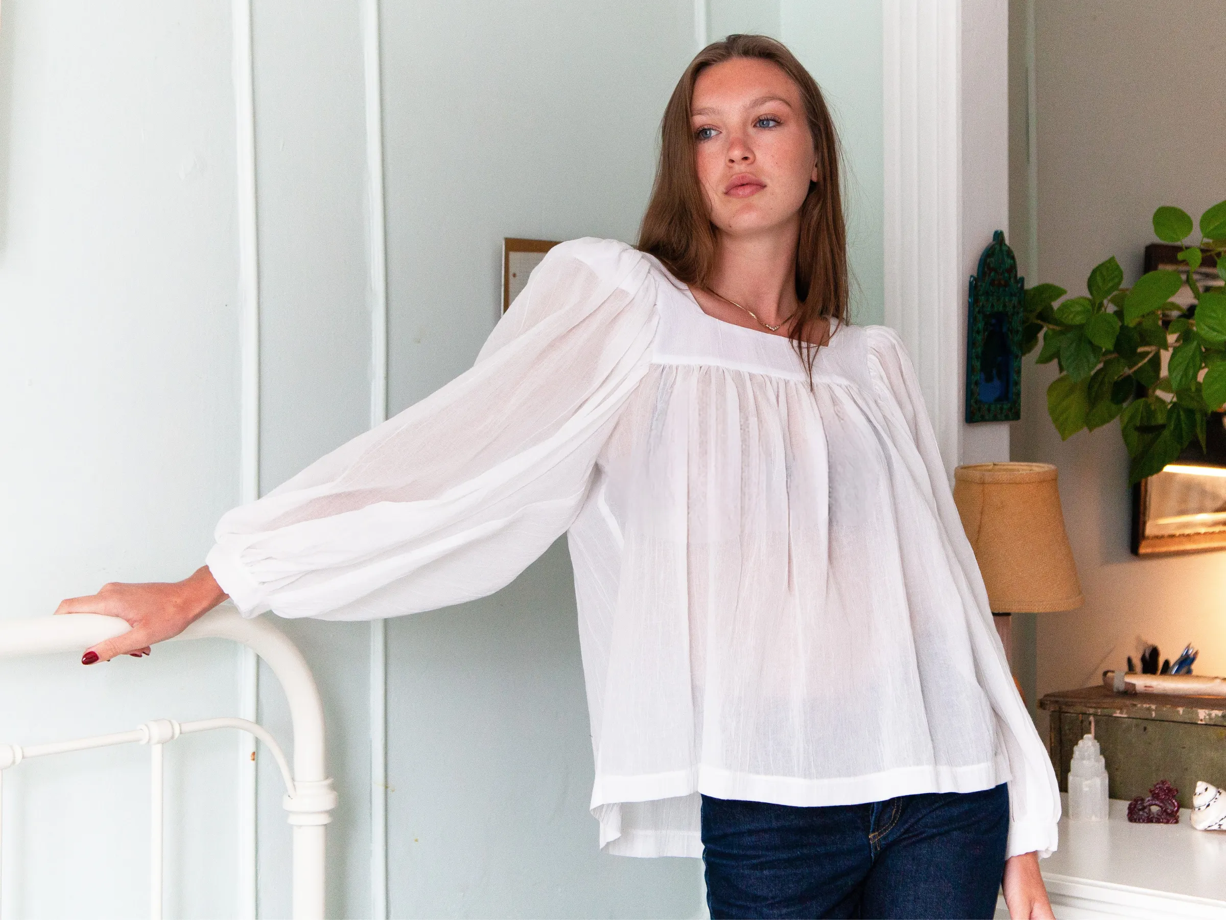 Bianca Blouse sold by Horses Atelier product image thumbnail 2