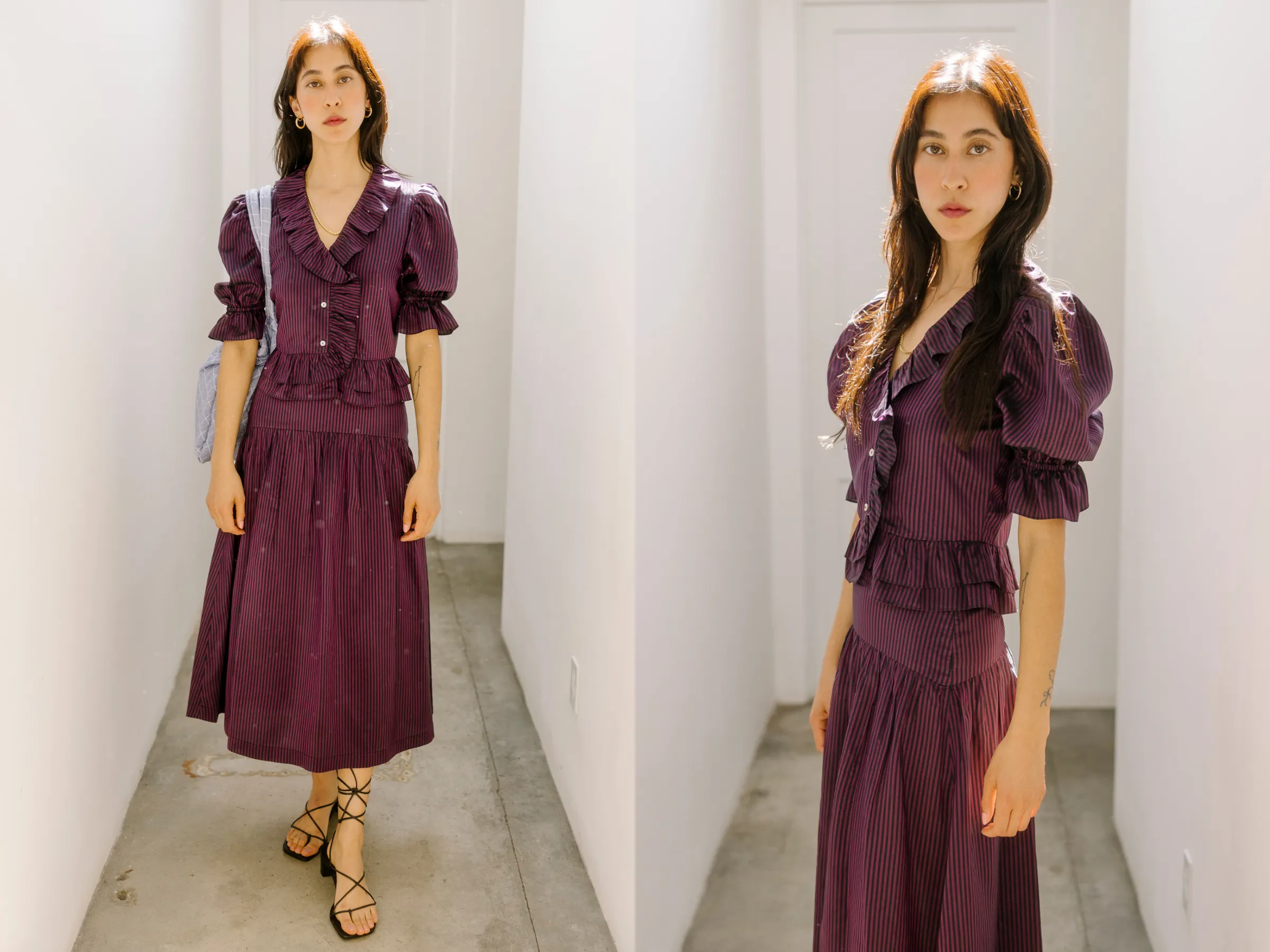 Lucia Ruffle Blouse sold by Horses Atelier product image thumbnail 4