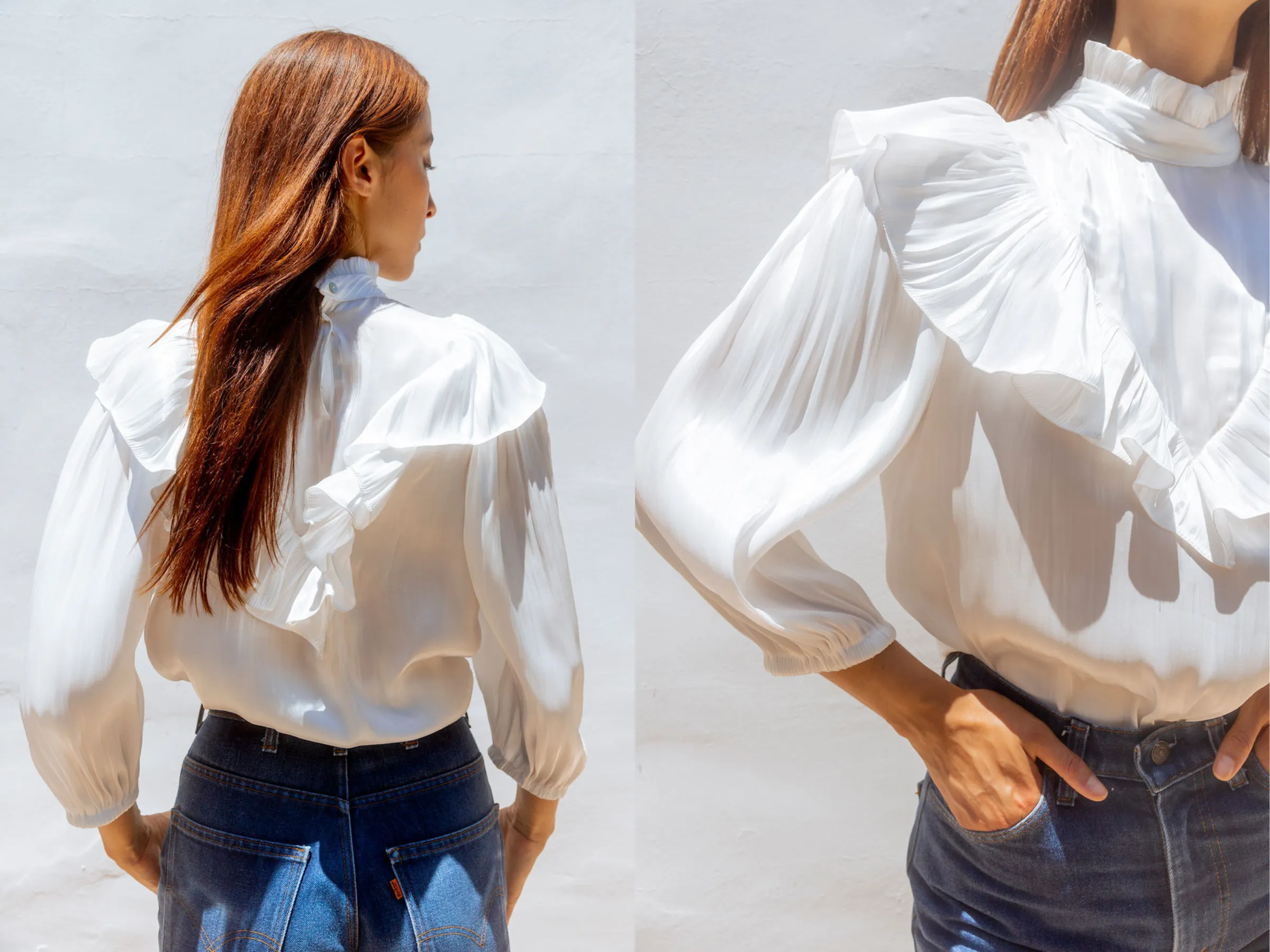 Ruffle Blouse sold by Horses Atelier product image thumbnail 2