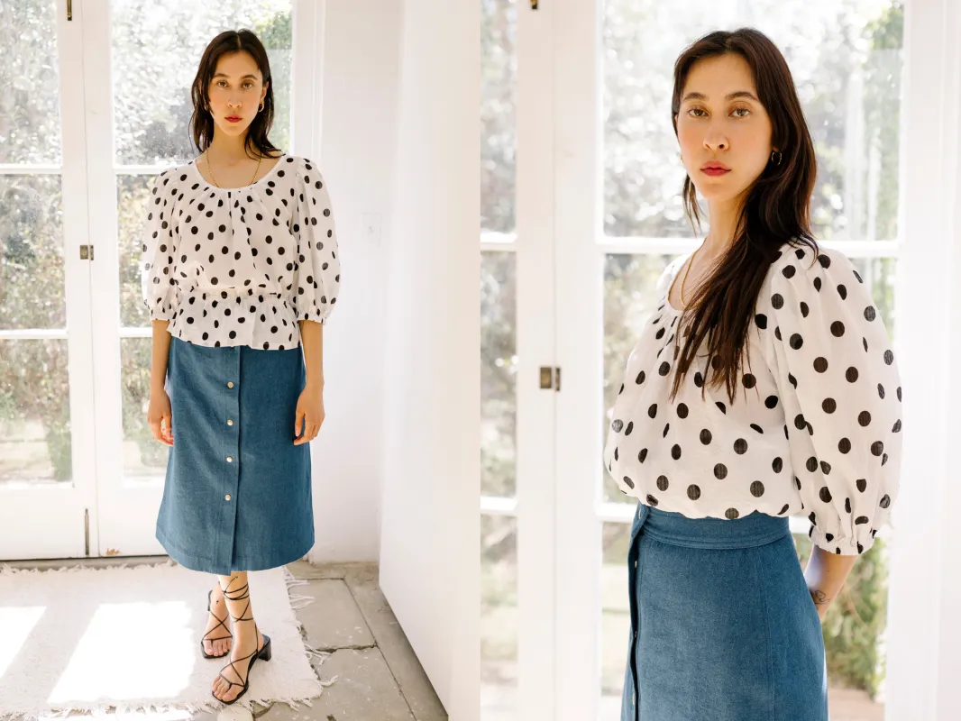 Snap Skirt sold by Horses Atelier