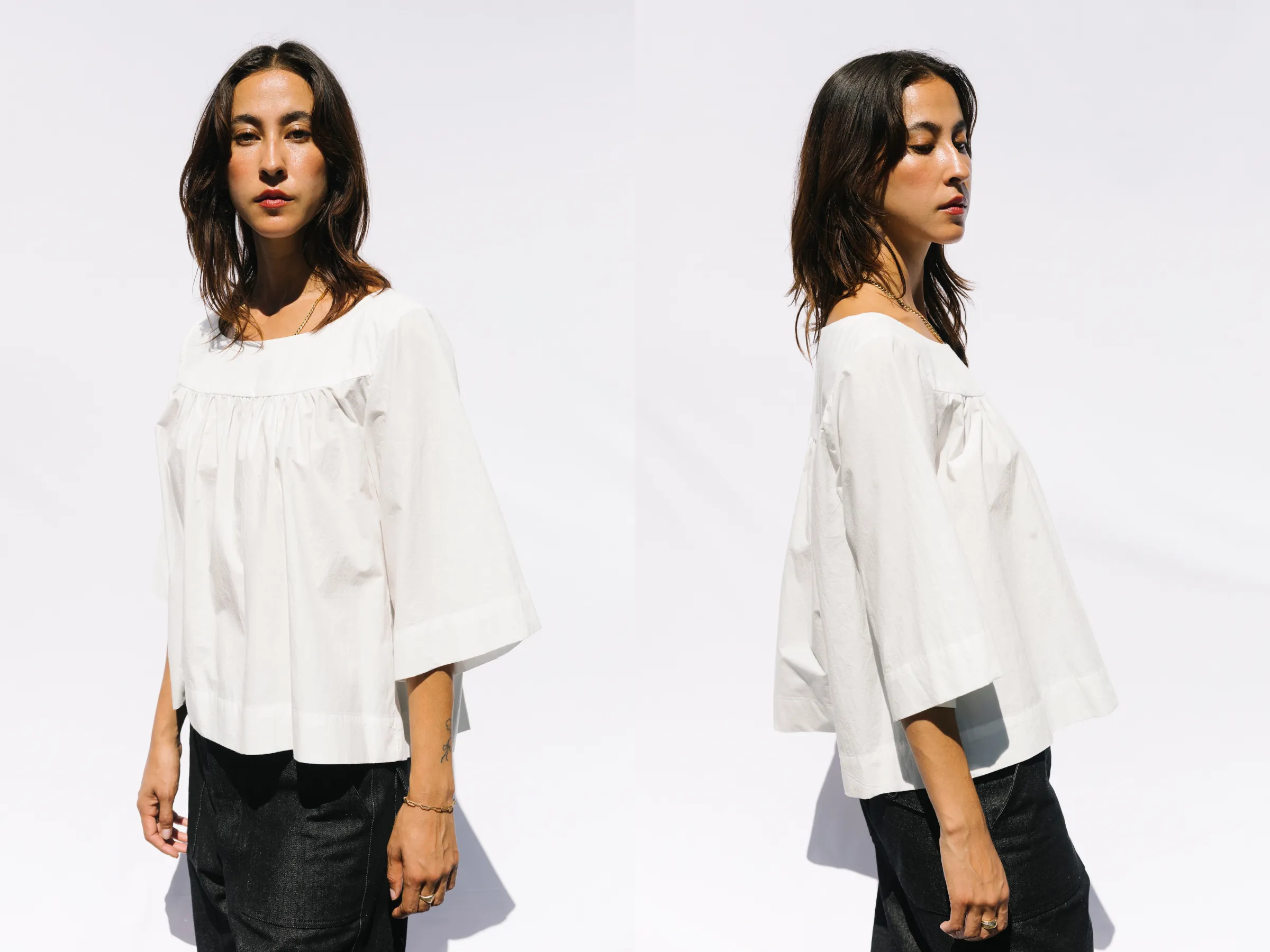 Jane Blouse sold by Horses Atelier