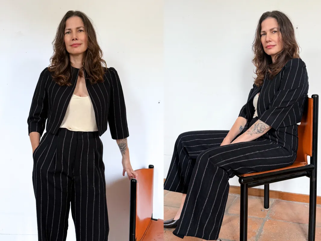 Pleated Trouser made by Horses Atelier