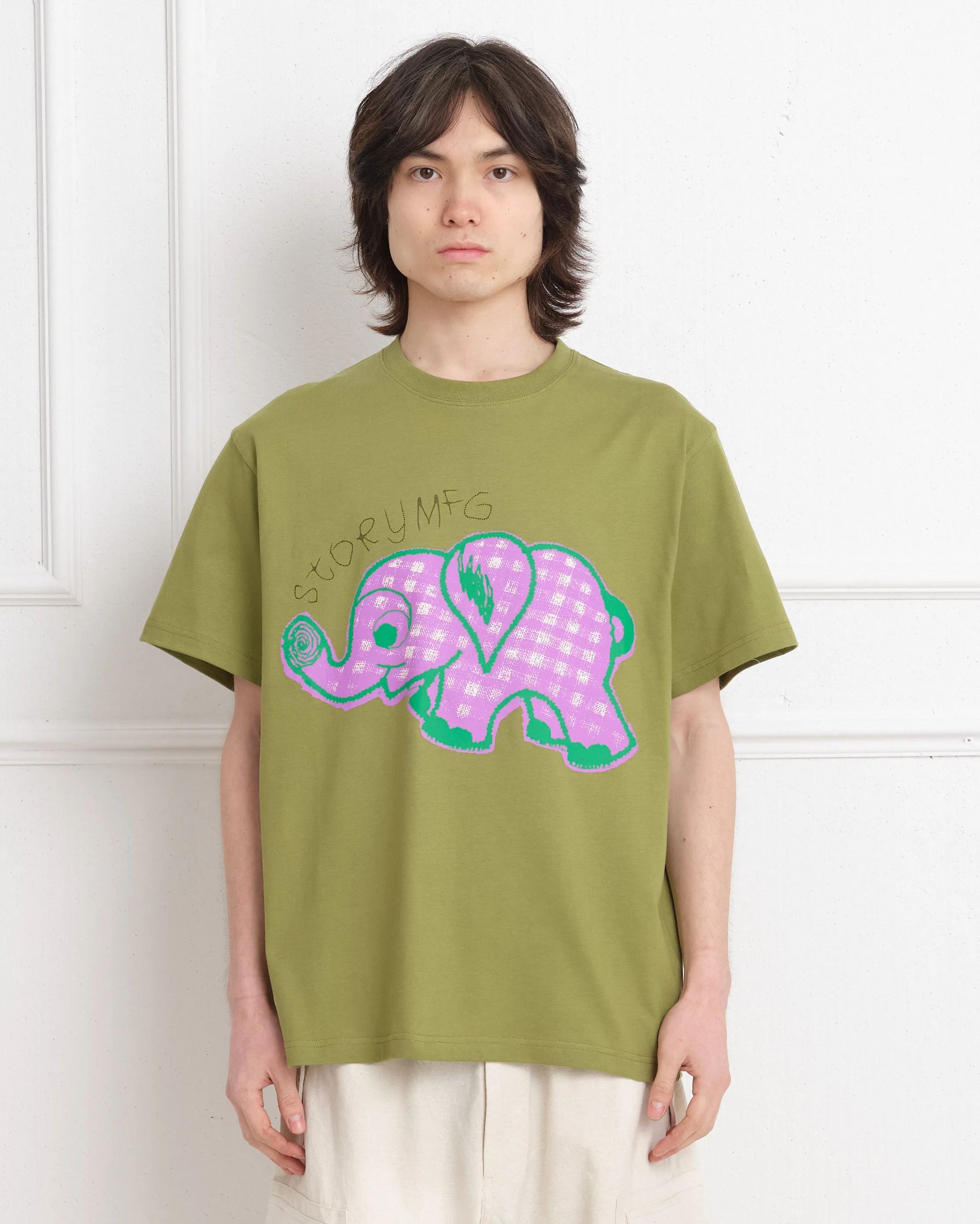 Grateful Tee SS - Sage Ele sold by Story Mfg. product image thumbnail 2