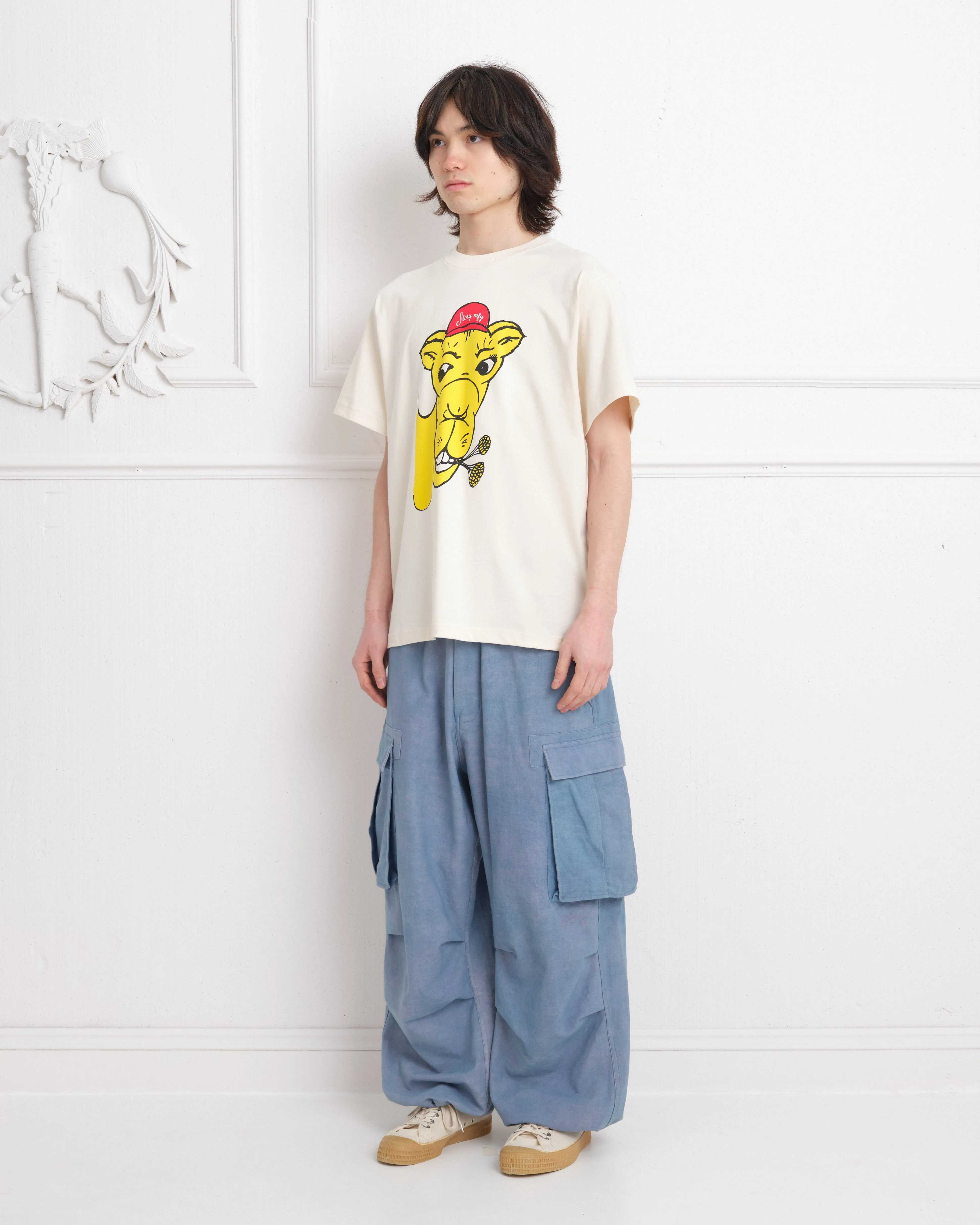 Grateful Tee SS - Ecru Camel sold by Story Mfg. product image thumbnail 3