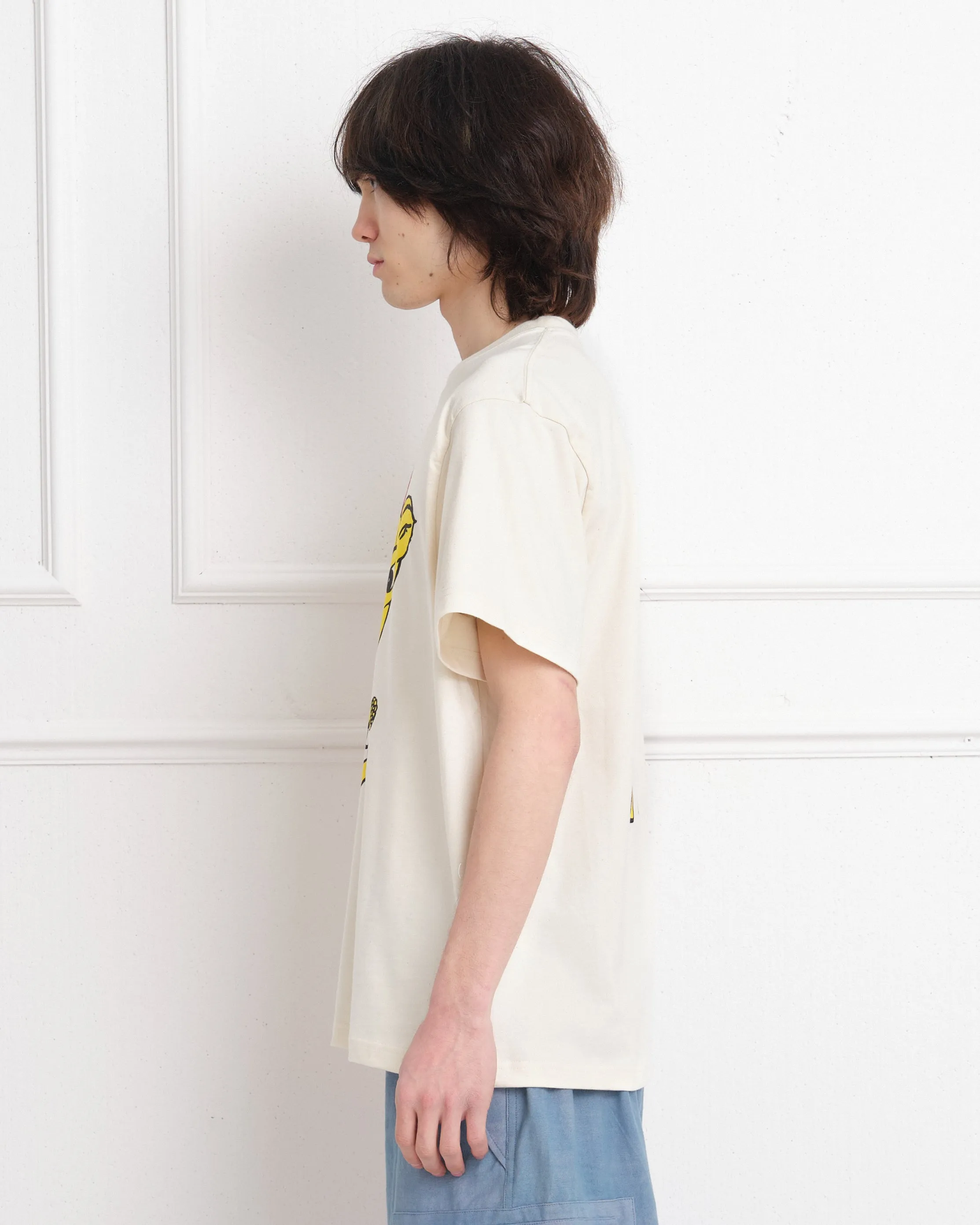 Grateful Tee SS - Ecru Camel sold by Story Mfg. product image thumbnail 5