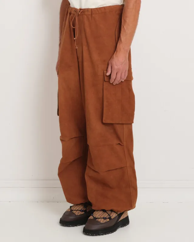 Peace Pants - Bark Brown Slub sold by Story Mfg.