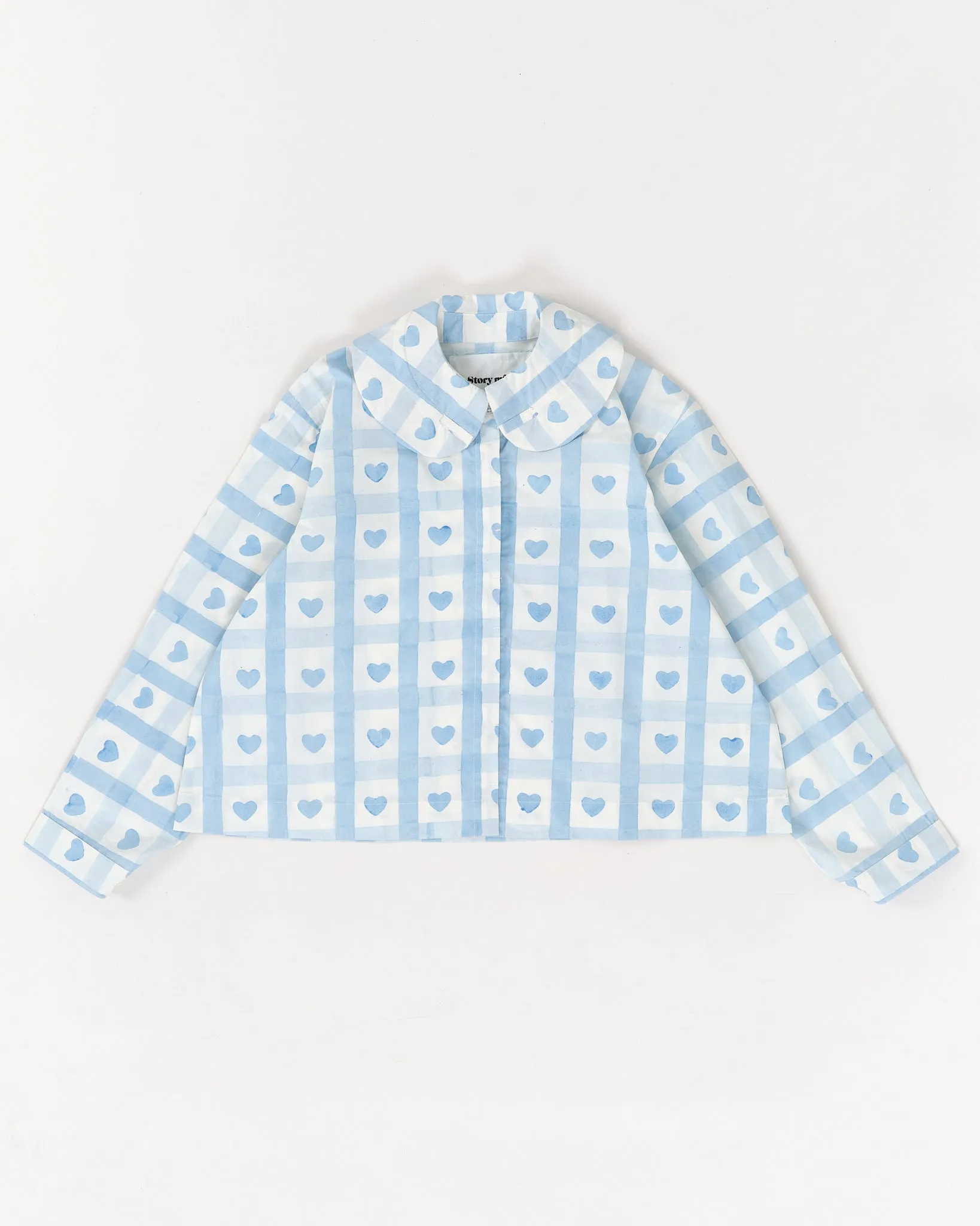 Ella Blouse - Blue Heart sold by Story Mfg. product image thumbnail 2