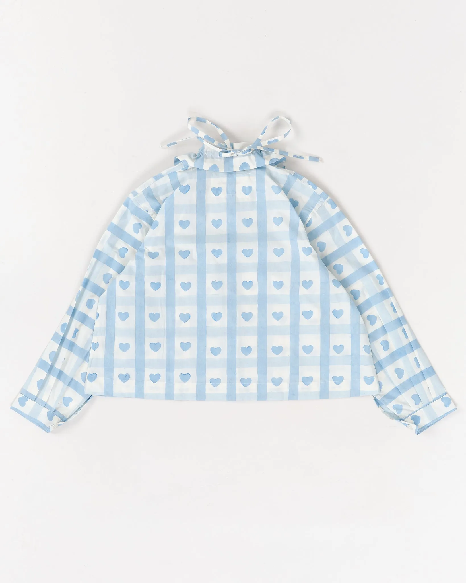 Ella Blouse - Blue Heart sold by Story Mfg. product image thumbnail 5