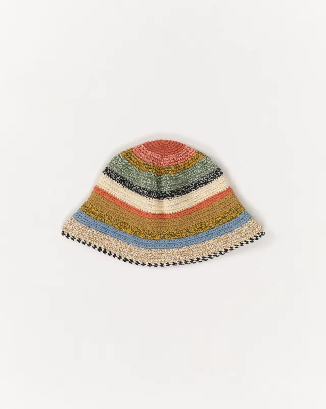 Brew Hat - Summer Twisted Stripe made by Story Mfg.