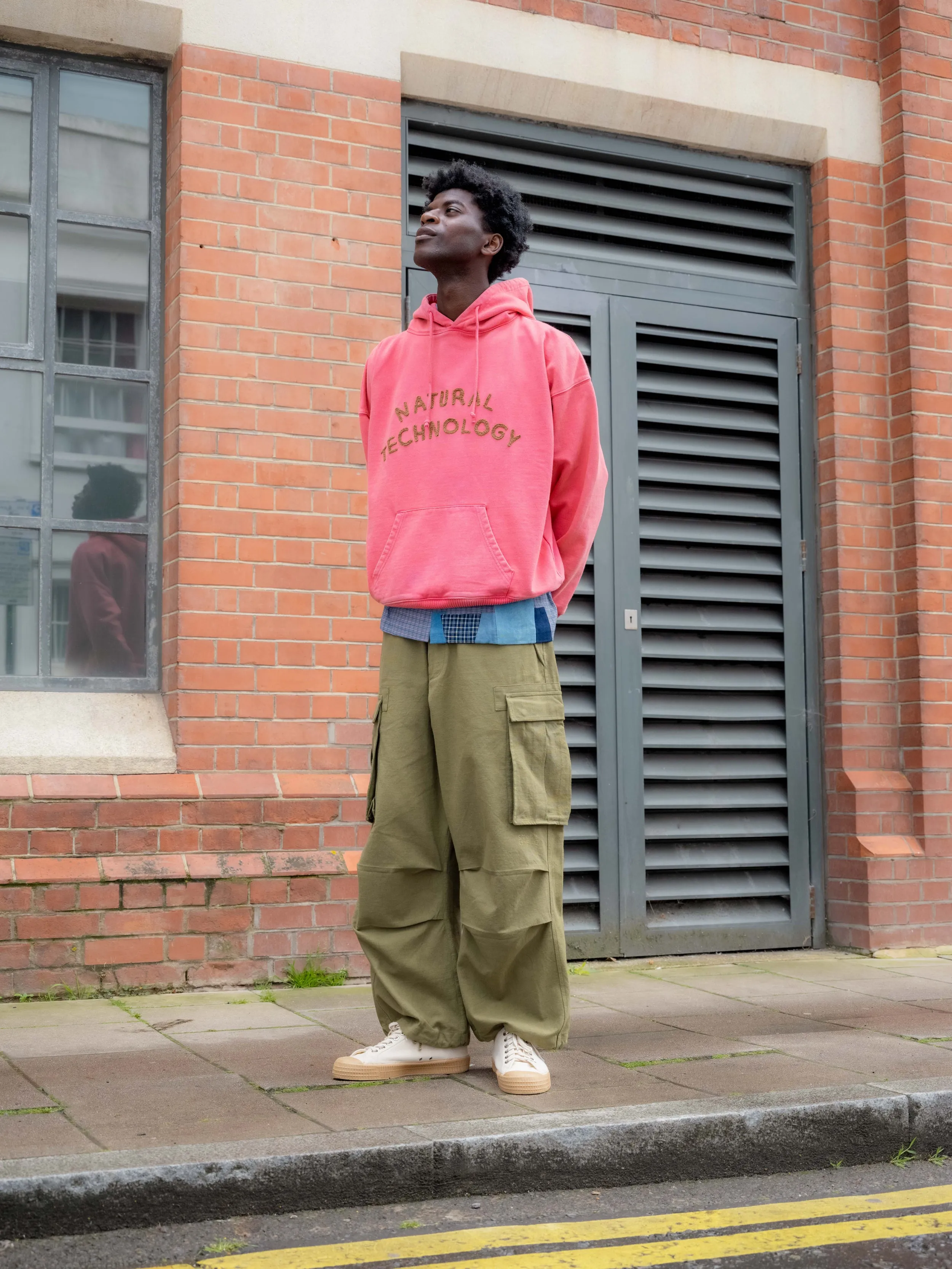 Geo Hoodie - Hibiscus sold by Story Mfg. product image thumbnail 2