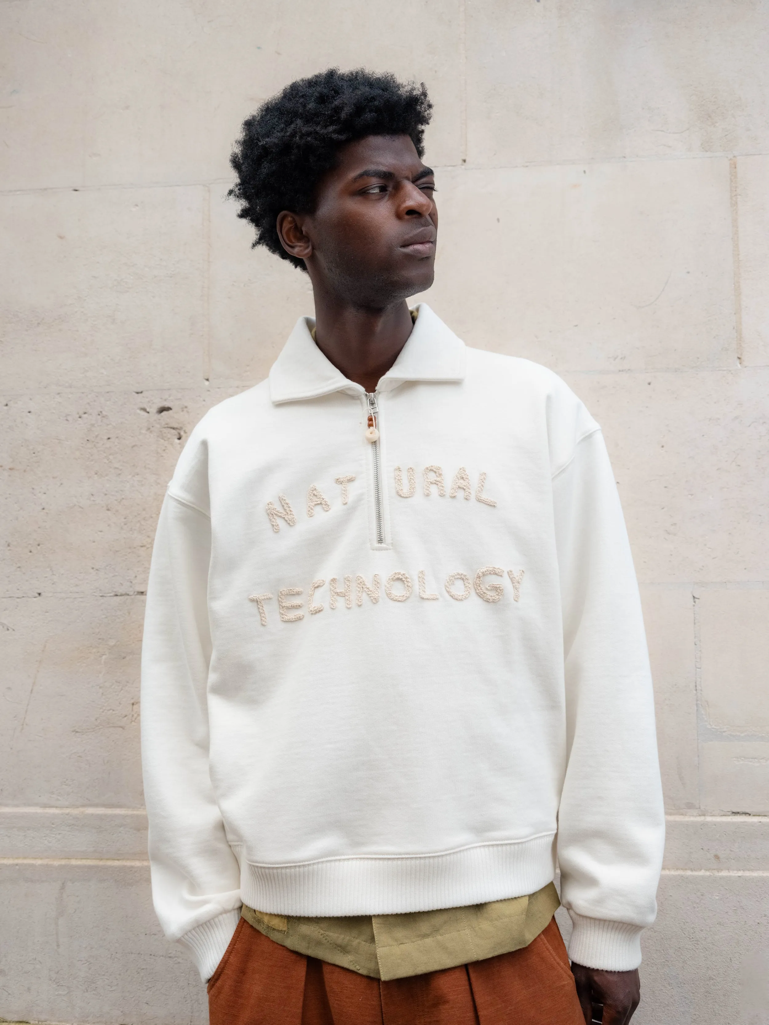 Geo Pullover - Ecru sold by Story Mfg. product image thumbnail 2