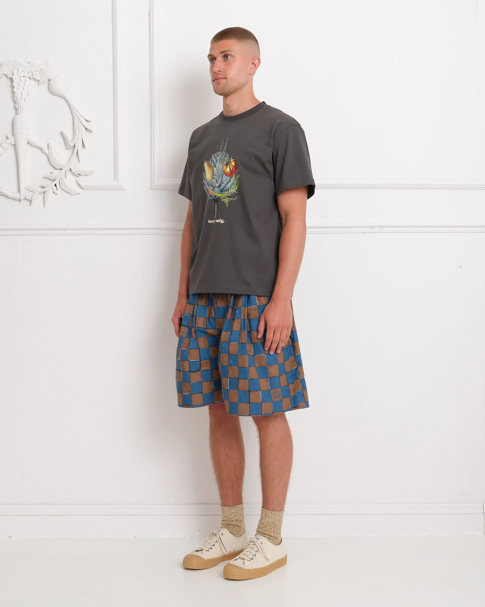 Grateful Tee SS - Charcoal Timothy sold by Story Mfg. product image thumbnail 5