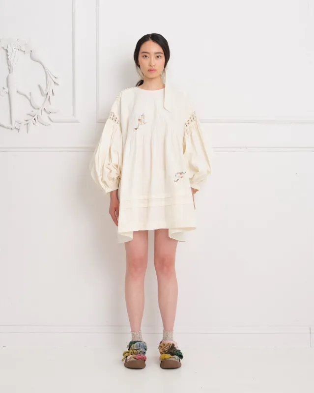 Mini Mon Dress - Ecru Meadow sold by Story Mfg.