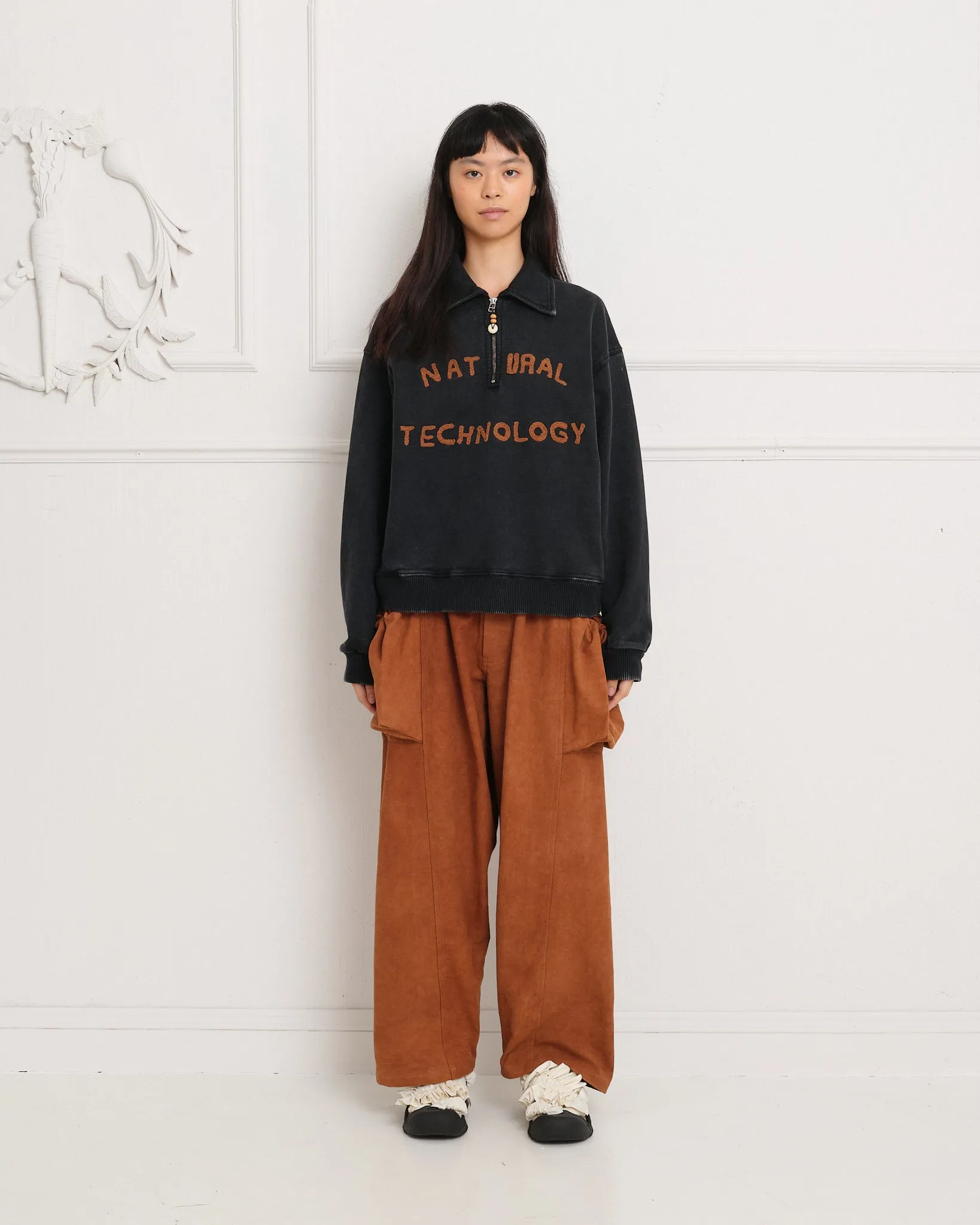 Salt Pants - Bark Brown Slub sold by Story Mfg. product image thumbnail 2