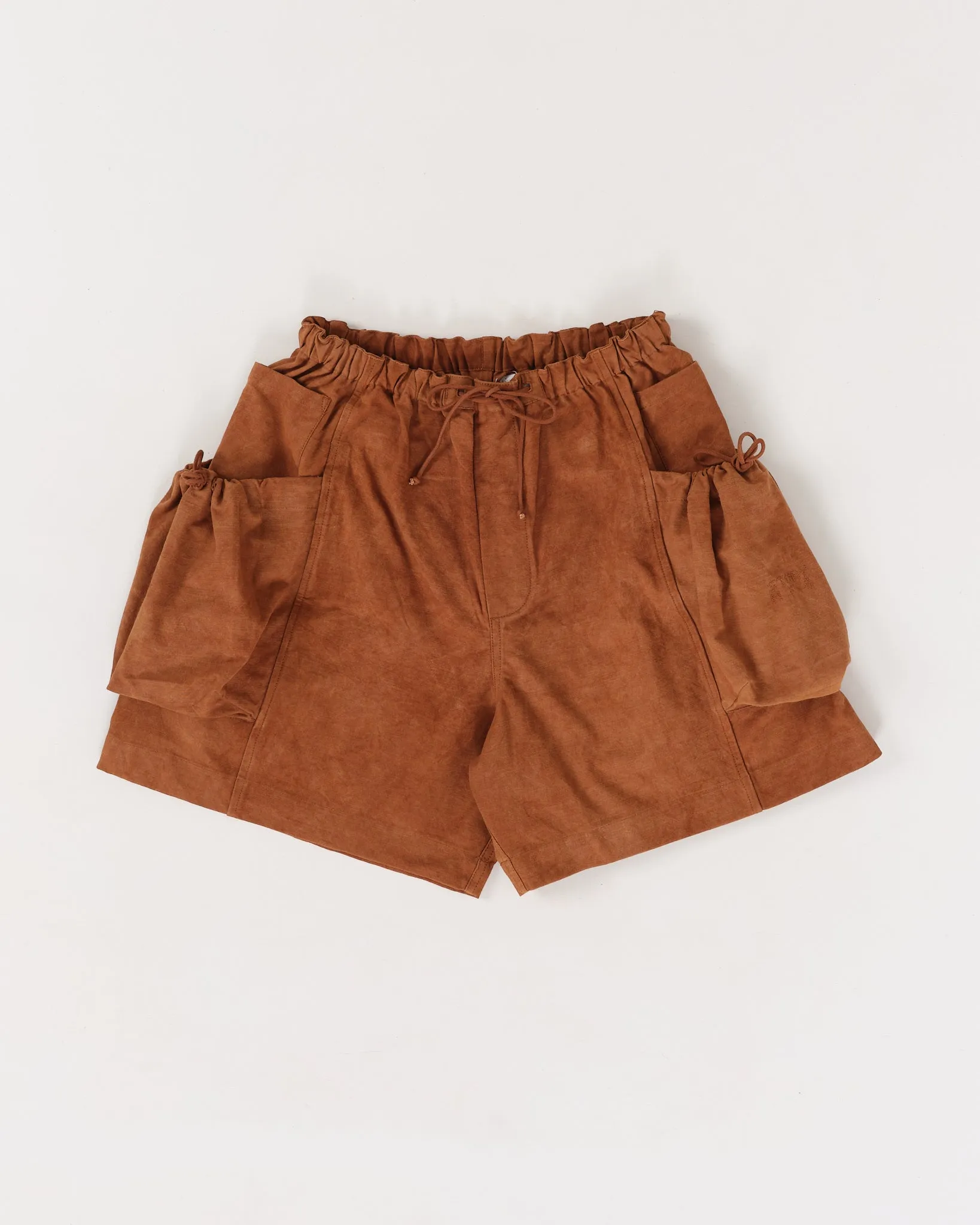 Salt Shorts - Bark Brown Slub sold by Story Mfg. product image thumbnail 3