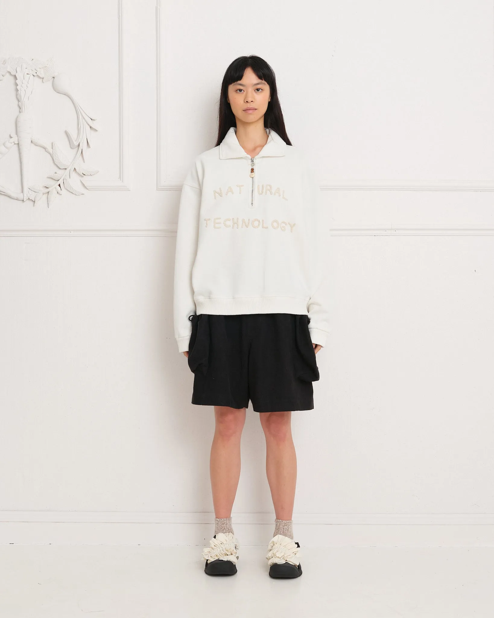 Salt Shorts - Black Slub sold by Story Mfg. product image thumbnail 2