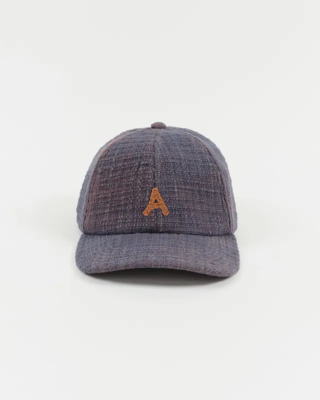 Custom Baseball Cap - Purple Handloom made by Story Mfg.