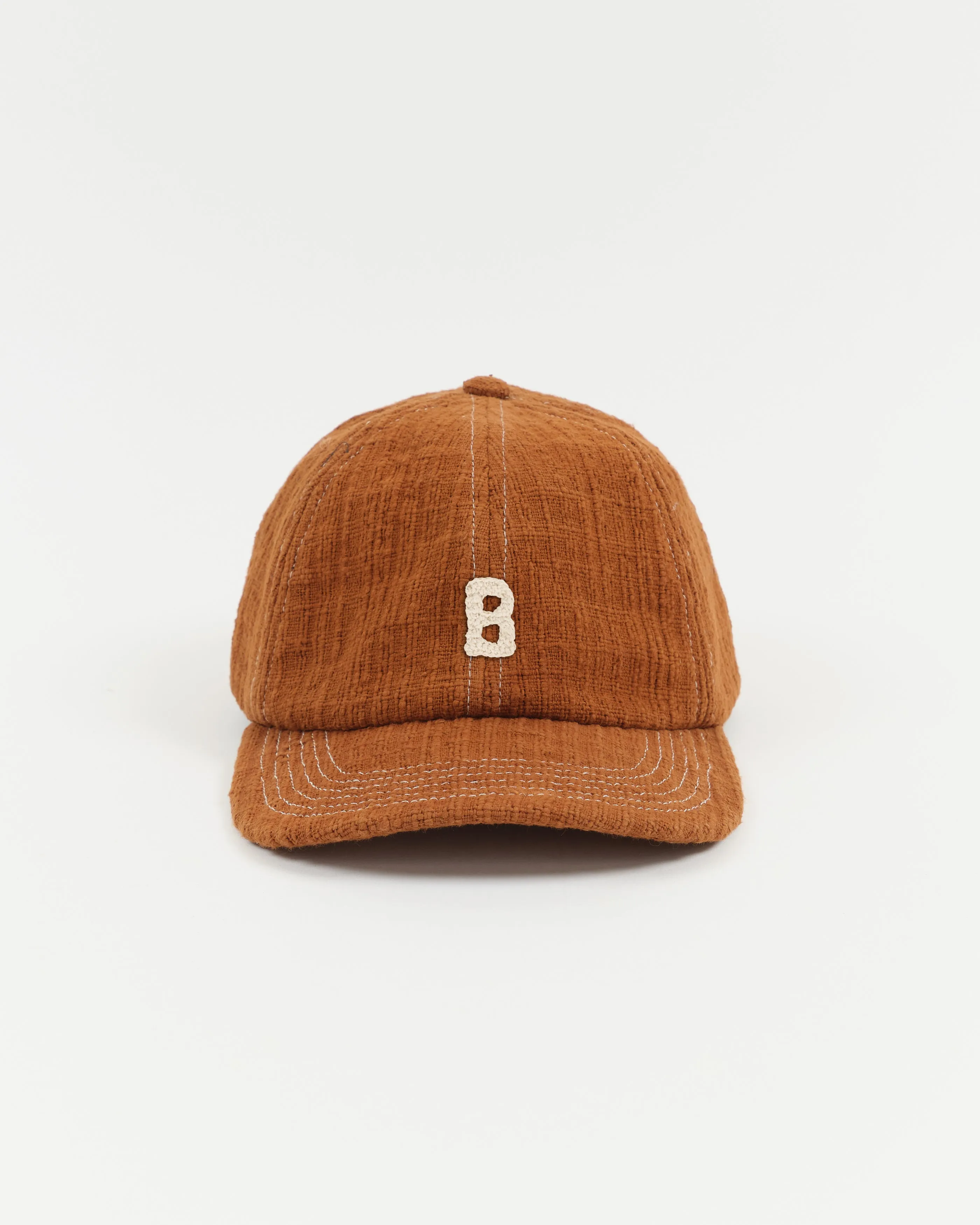 Custom Baseball Cap - Brown Handloom sold by Story Mfg. product image thumbnail 4