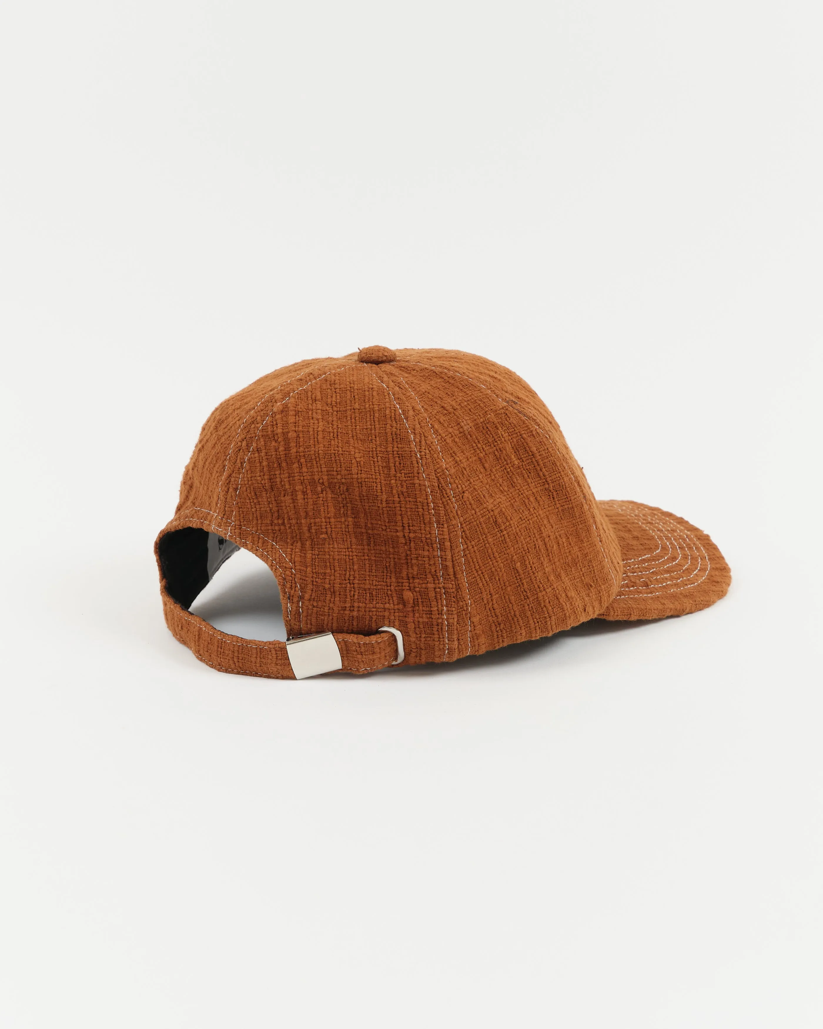 Custom Baseball Cap - Brown Handloom sold by Story Mfg. product image thumbnail 2