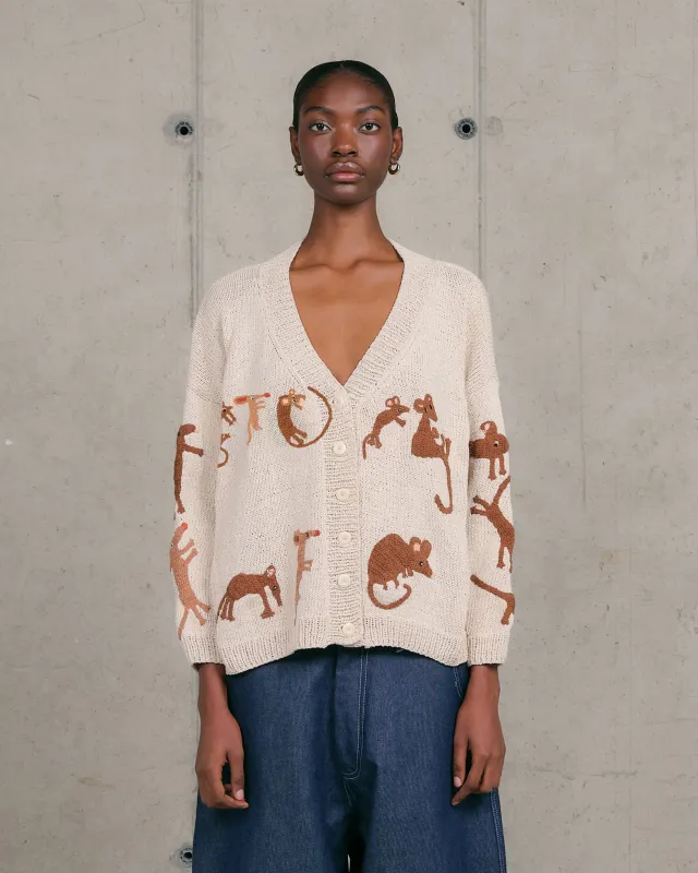 Sunwell Knit Cardigan - Ecru Friends made by Story Mfg.