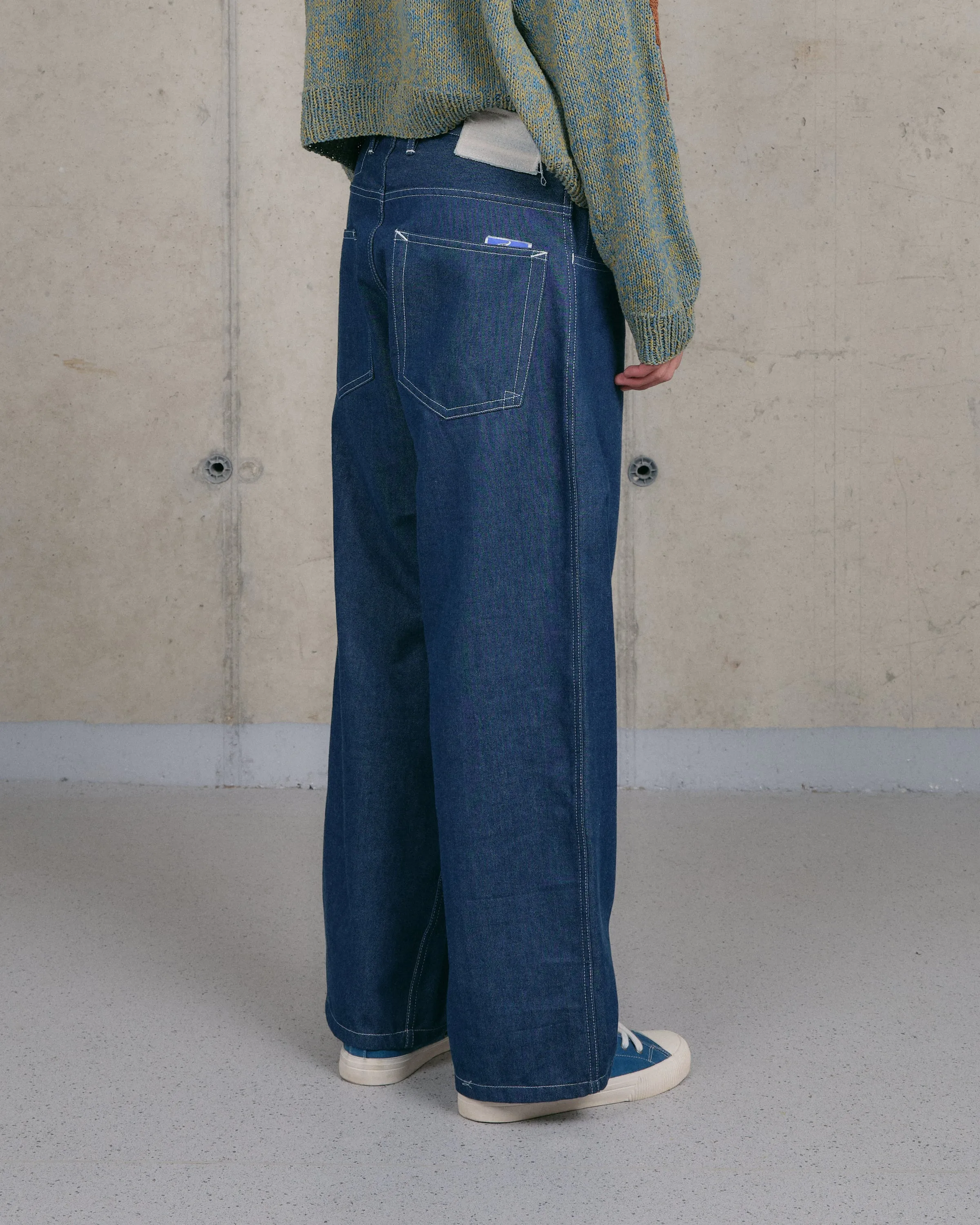 Poetry Jeans - Dark Denim Wonky-Wear sold by Story Mfg. product image thumbnail 5