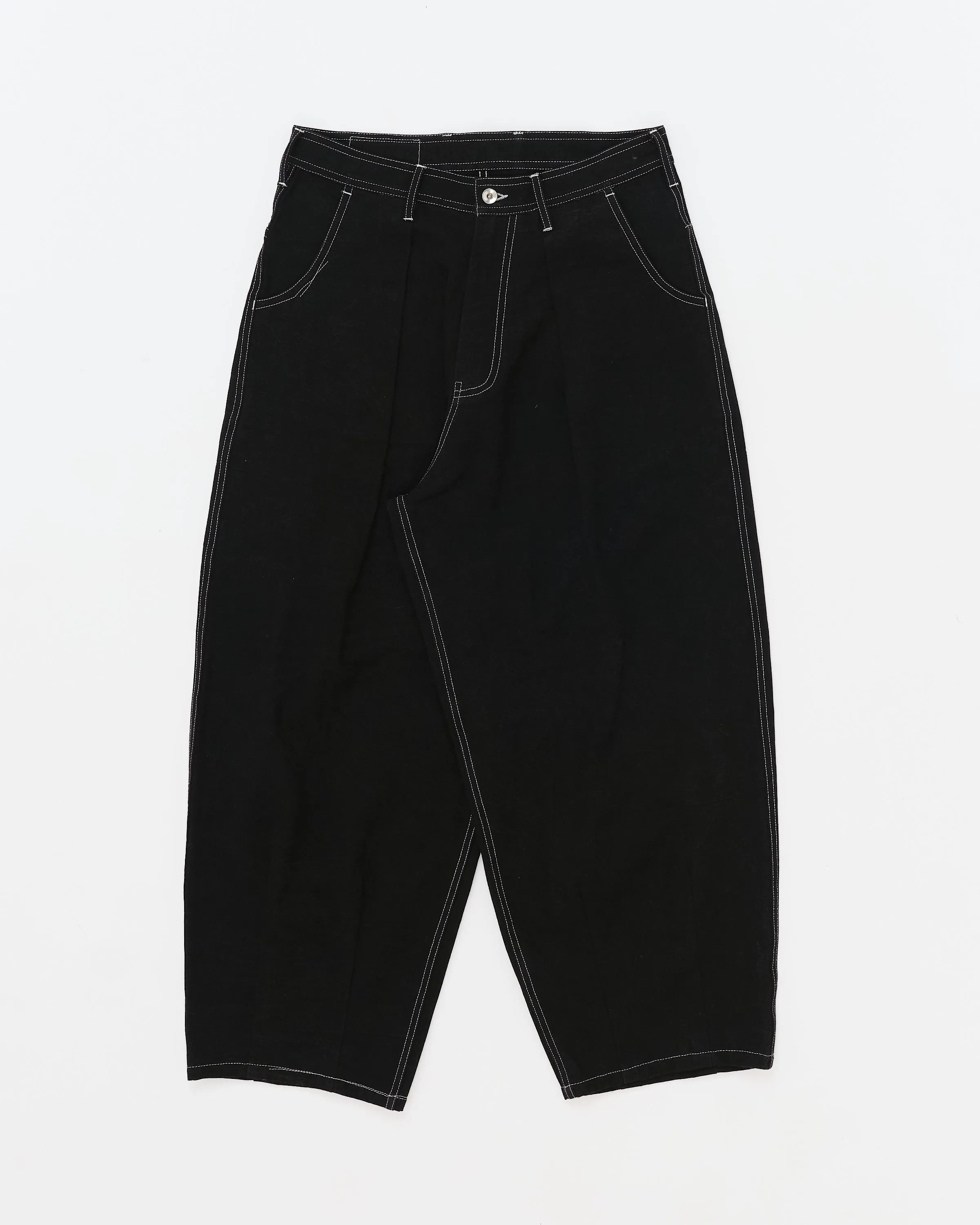 Lush Pants - Black Wonky-Wear sold by Story Mfg. product image thumbnail 3