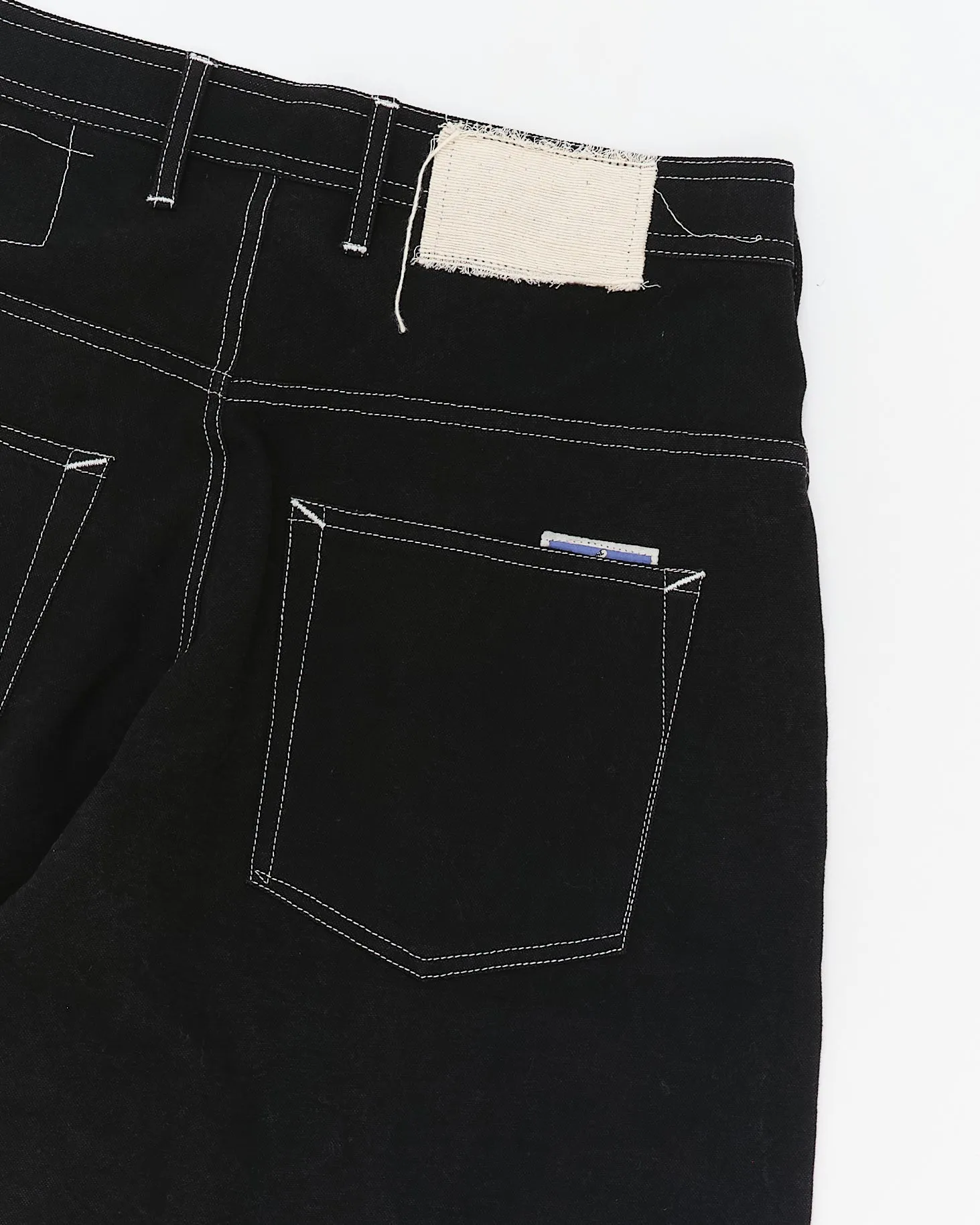 Lush Pants - Black Wonky-Wear sold by Story Mfg. product image thumbnail 5
