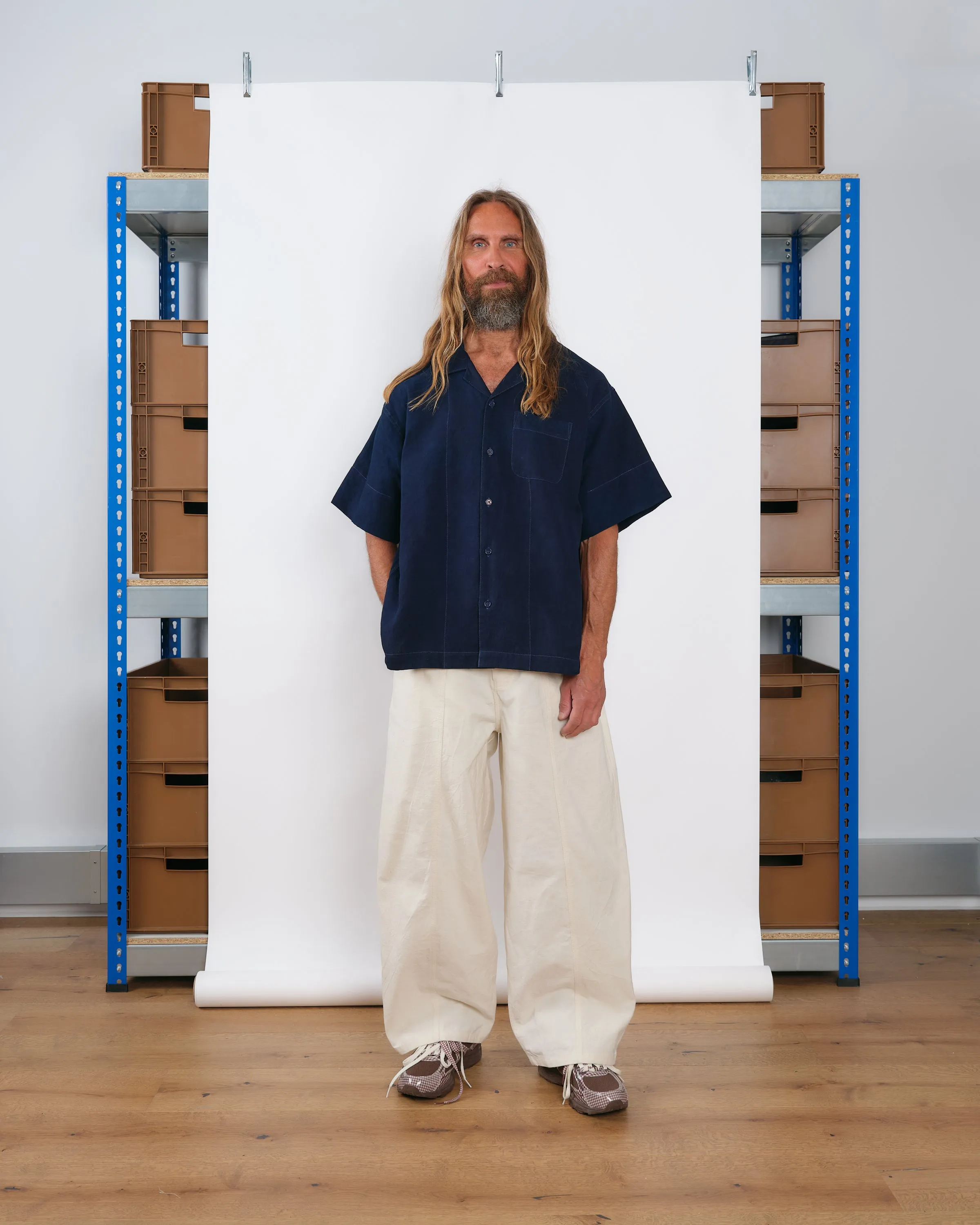 Document Pants - Ecru Slub sold by Story Mfg. product image thumbnail 2