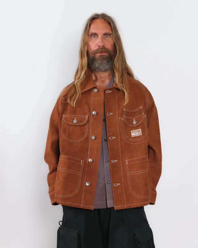 Circuit Jacket - Brown Wonky-Wear sold by Story Mfg.