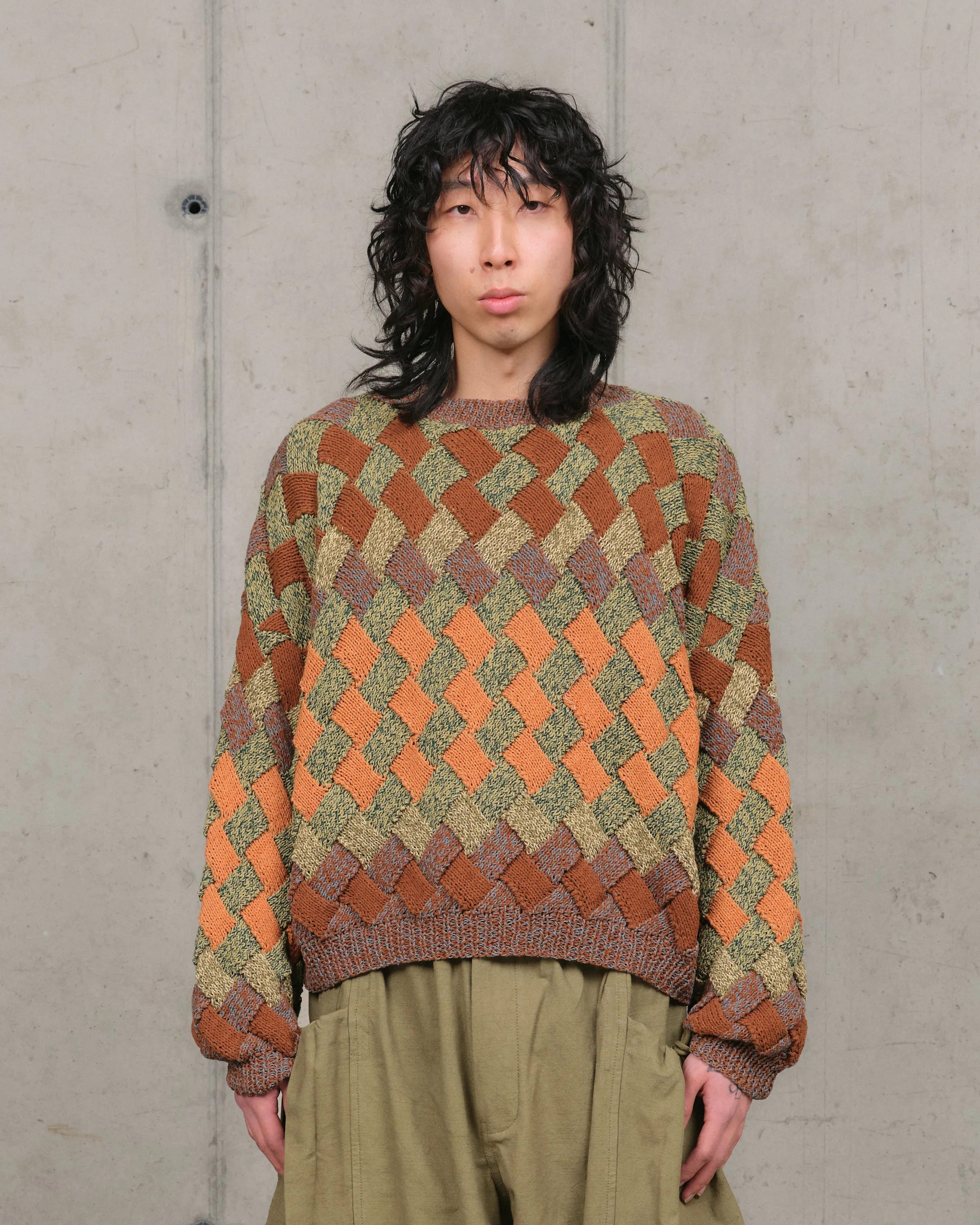 Weaver Knit Jumper - Ember sold by Story Mfg.
