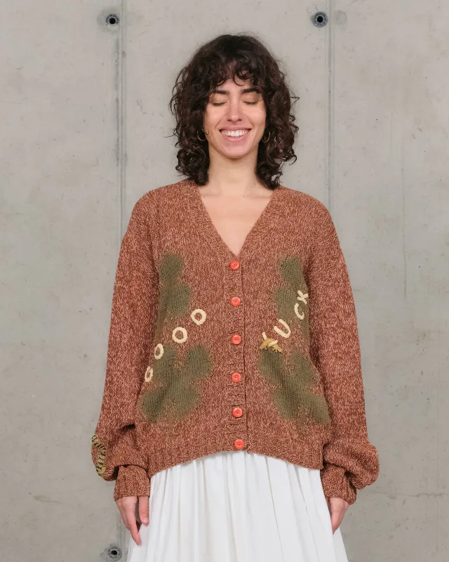 Twinsun Knit Cardigan - Twisted Pink Luck sold by Story Mfg.