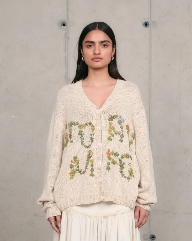 Twinsun Knit Cardigan - Ecru Story made by Story Mfg.