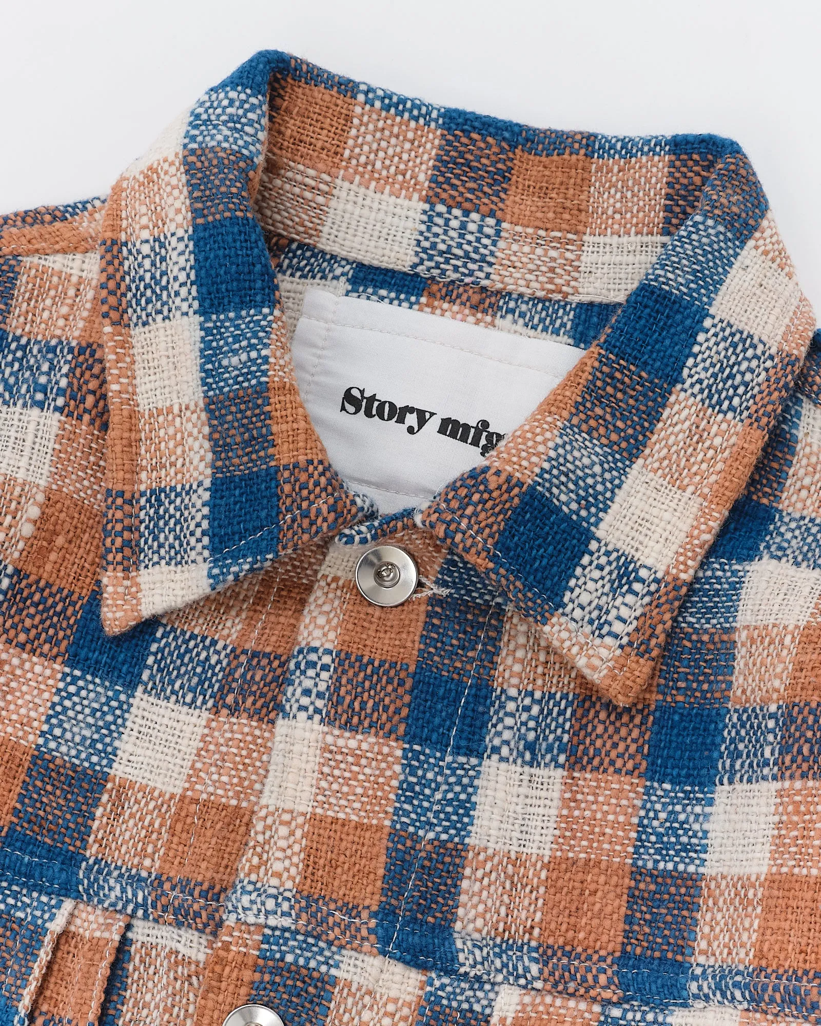 Tuesday Jacket - Barn Check Handloom sold by Story Mfg. product image thumbnail 4