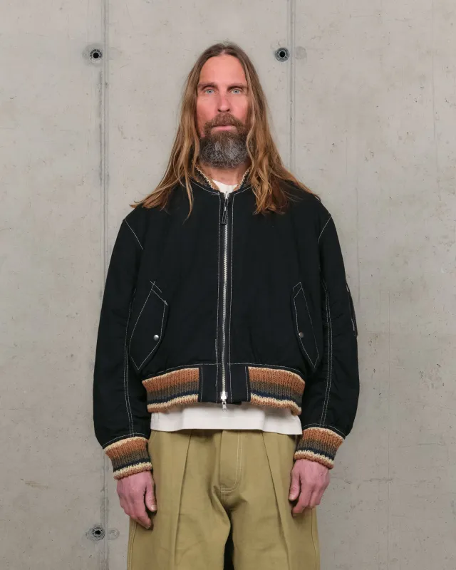 Seed Bomber - Black Wonky-Wear sold by Story Mfg.