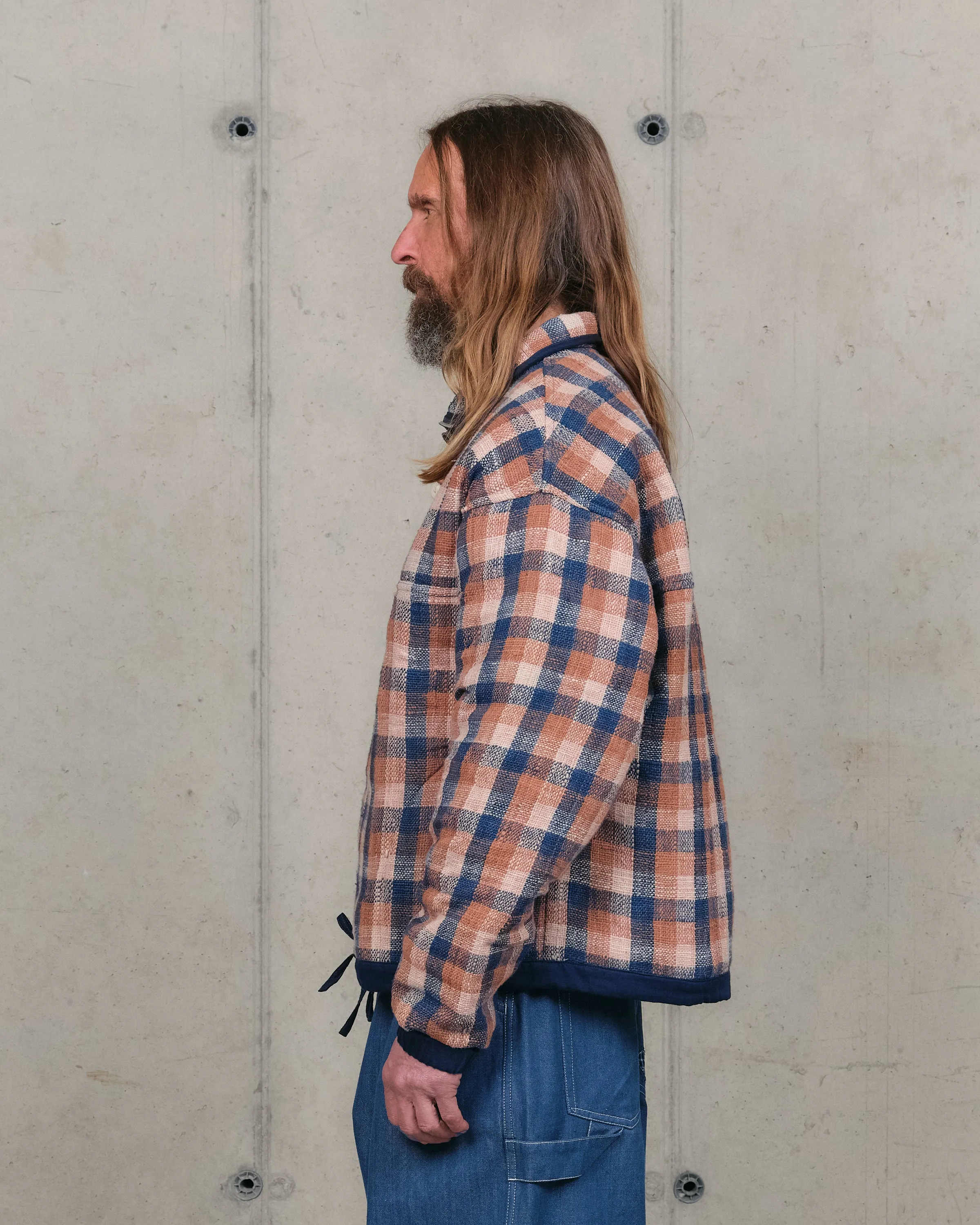Mineral Pullover - Barn Check Handloom sold by Story Mfg. product image thumbnail 4