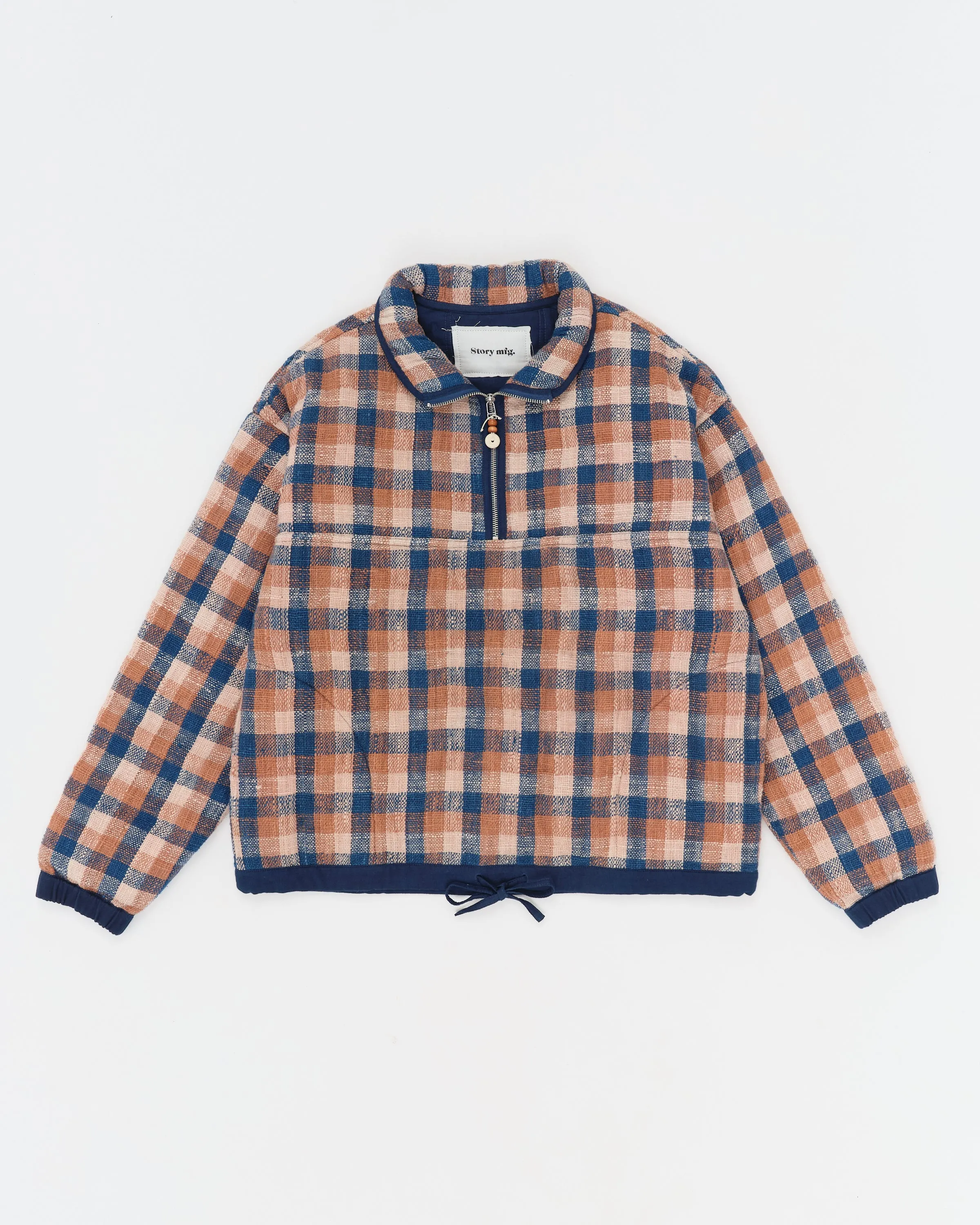 Mineral Pullover - Barn Check Handloom sold by Story Mfg. product image thumbnail 3