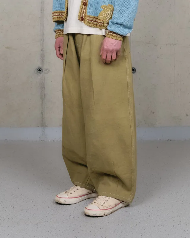 Lush Pants - Olive Wonky-Wear sold by Story Mfg.