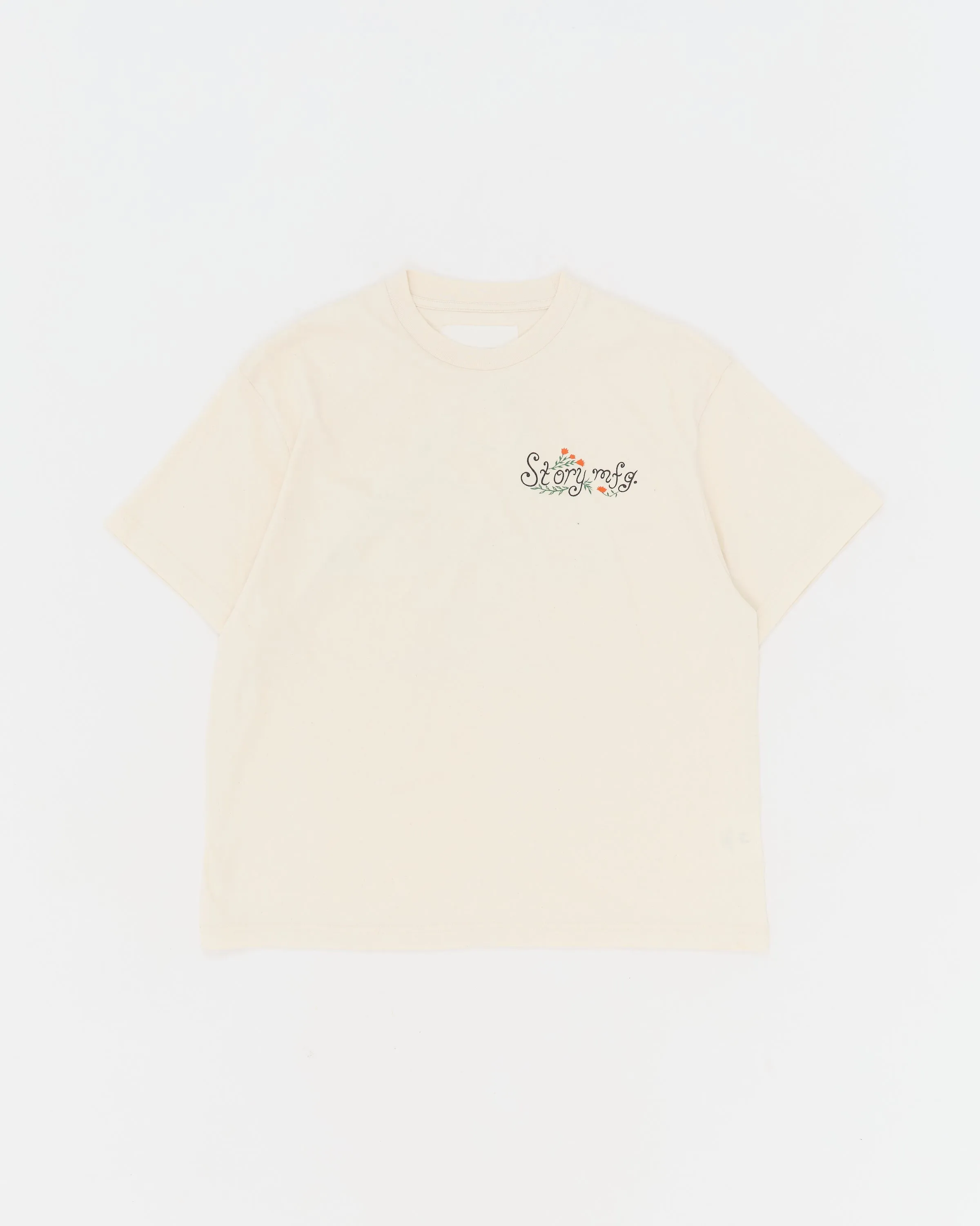 Grateful Tee SS - Ecru Lesson sold by Story Mfg.