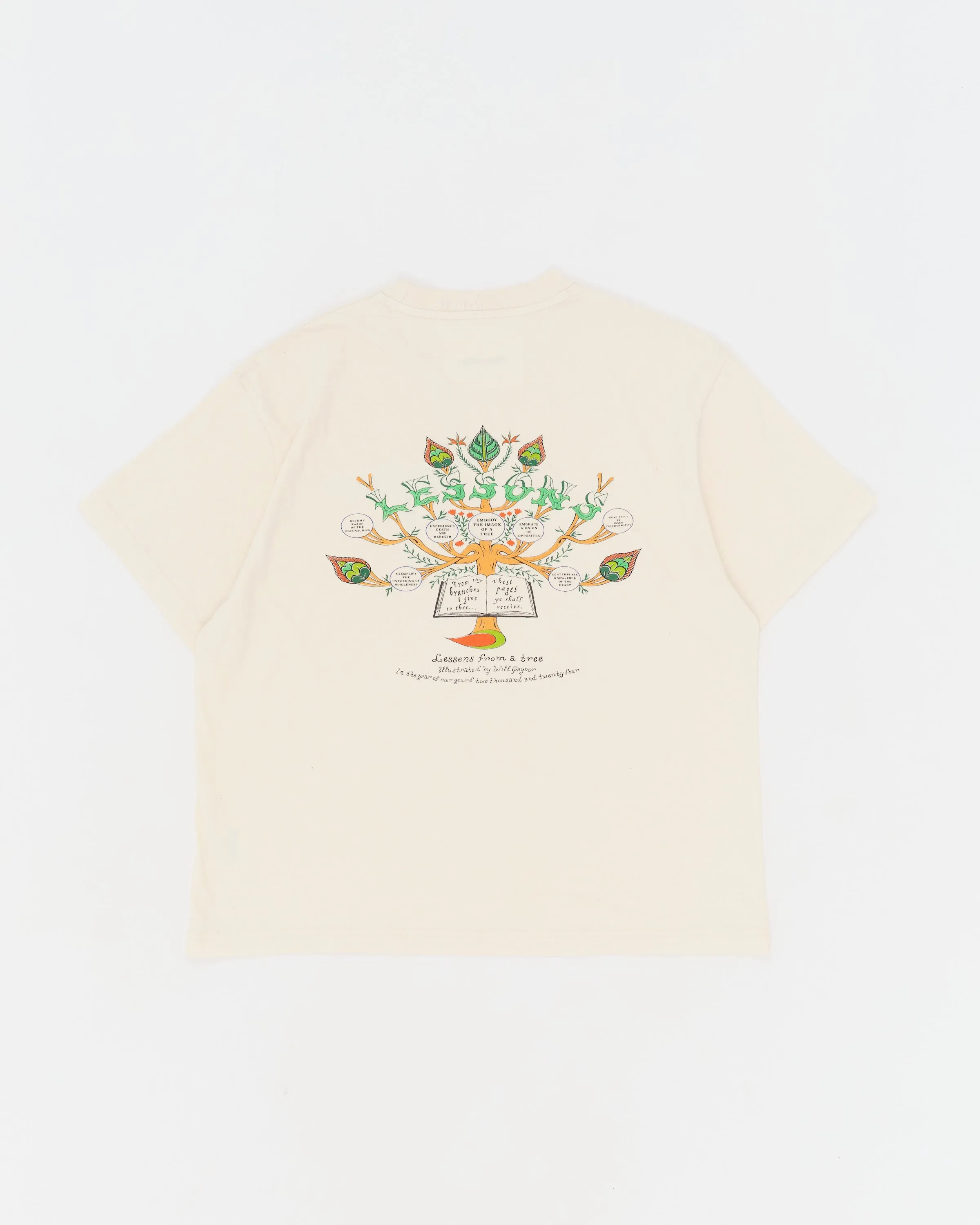 Grateful Tee SS - Ecru Lesson sold by Story Mfg. product image thumbnail 2