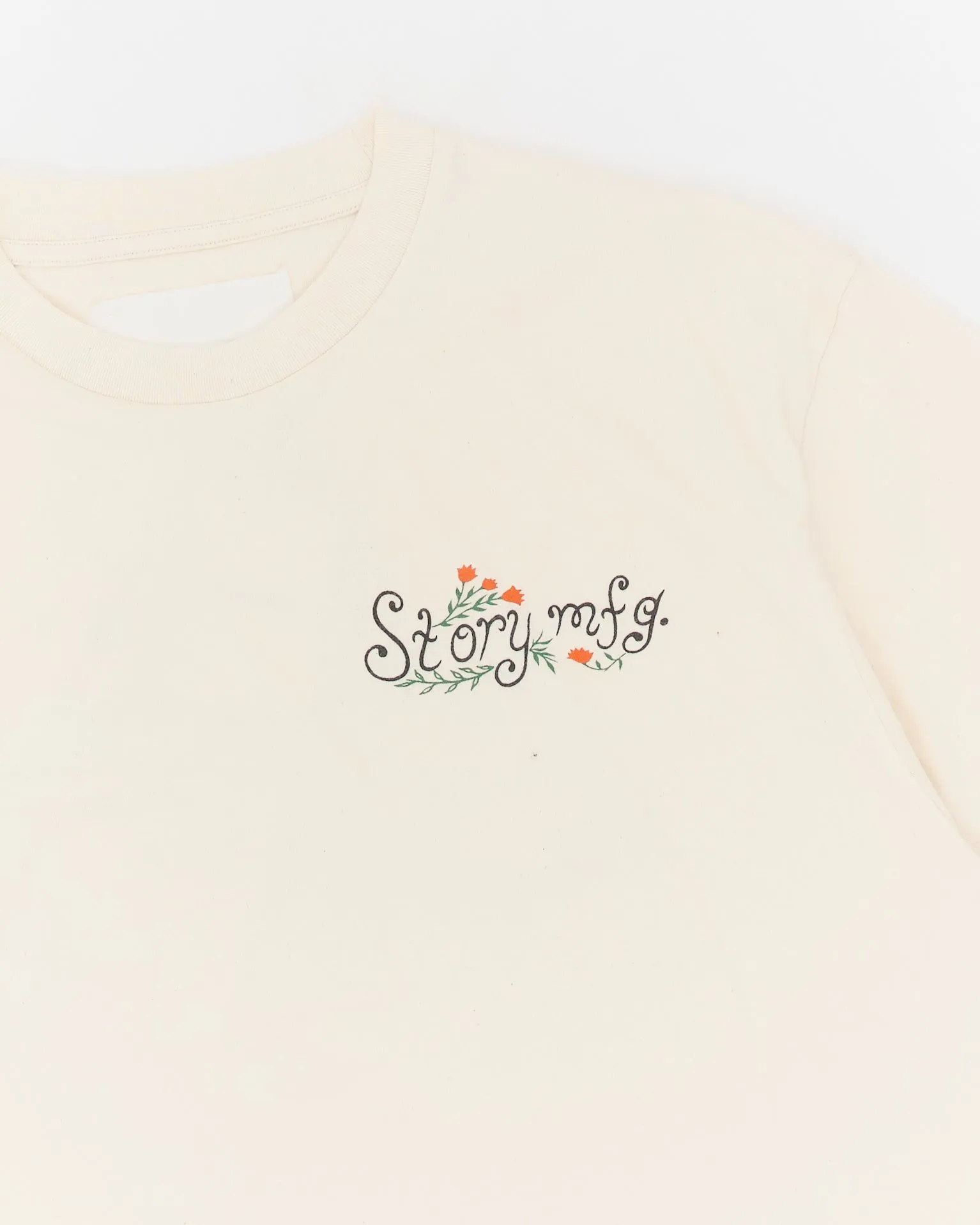 Grateful Tee SS - Ecru Lesson sold by Story Mfg. product image thumbnail 4