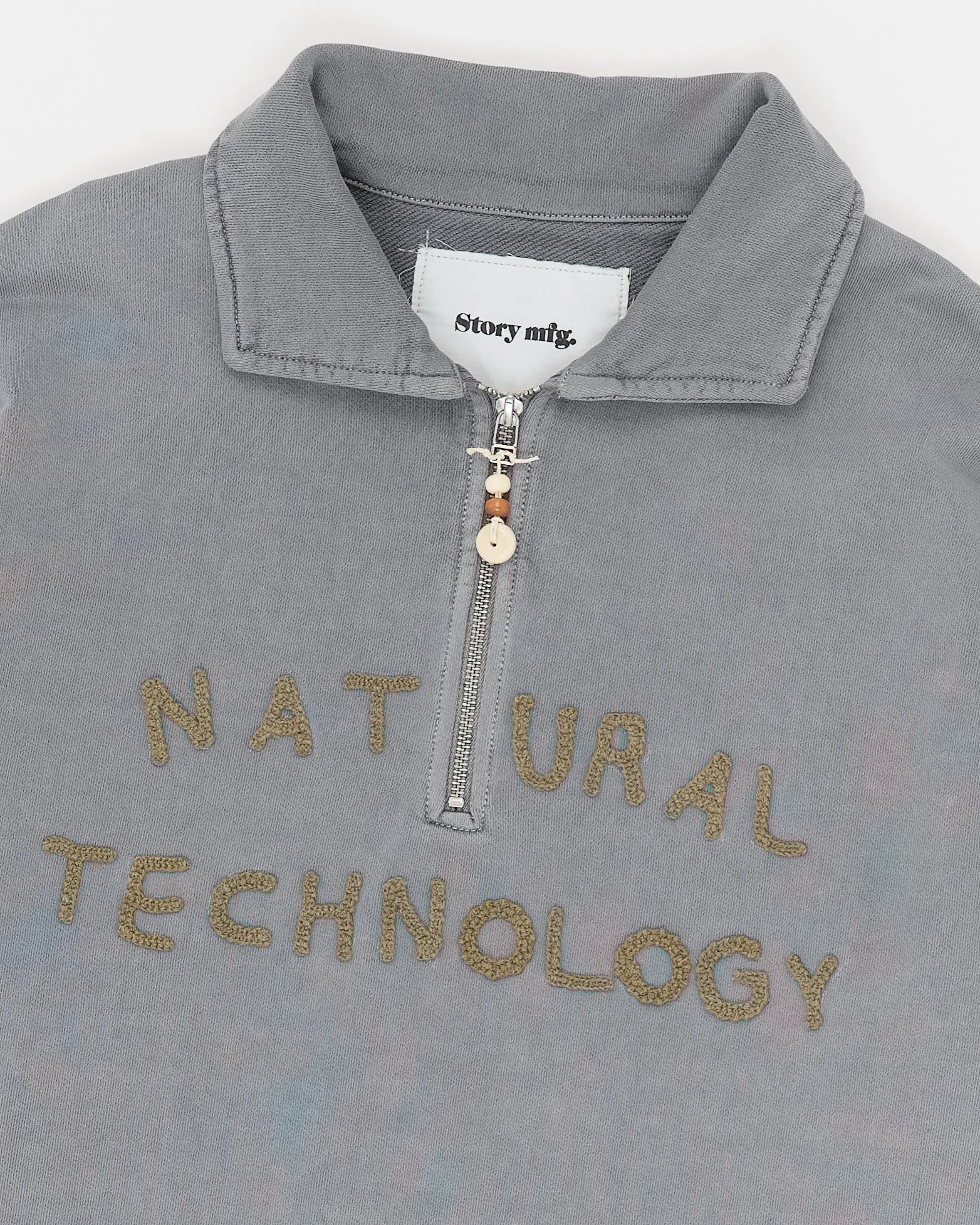 Geo Pullover - Washed Grey sold by Story Mfg. product image thumbnail 5